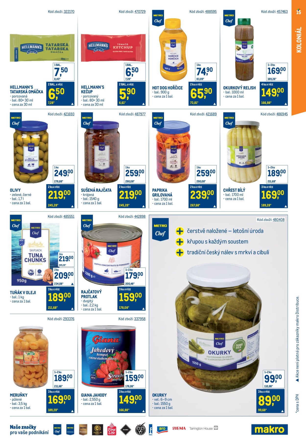 Leták MAKRO - 10.9.2025 - 23.9.2025. Strana 15