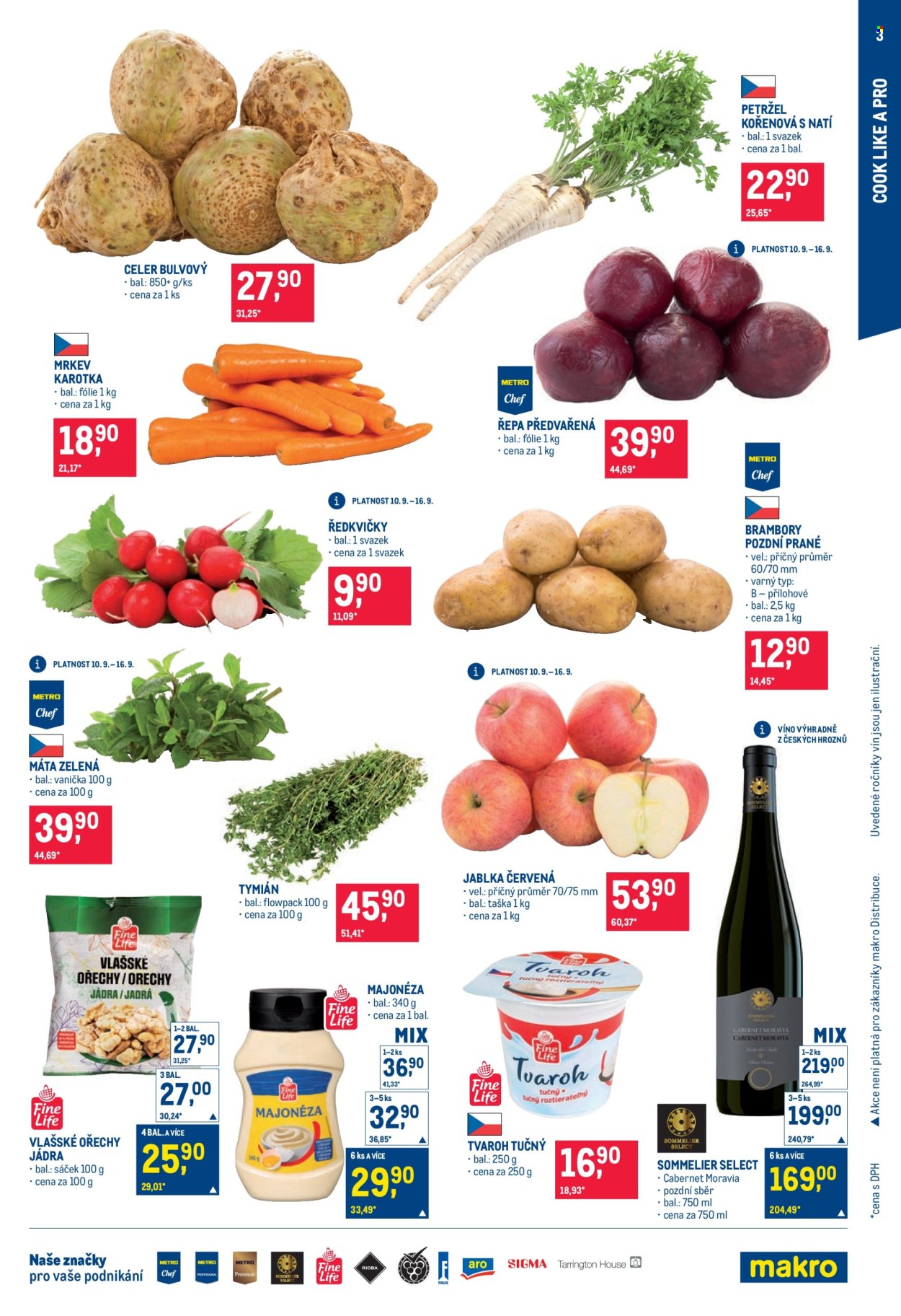 Leták MAKRO - 10.9.2025 - 23.9.2025. Strana 3