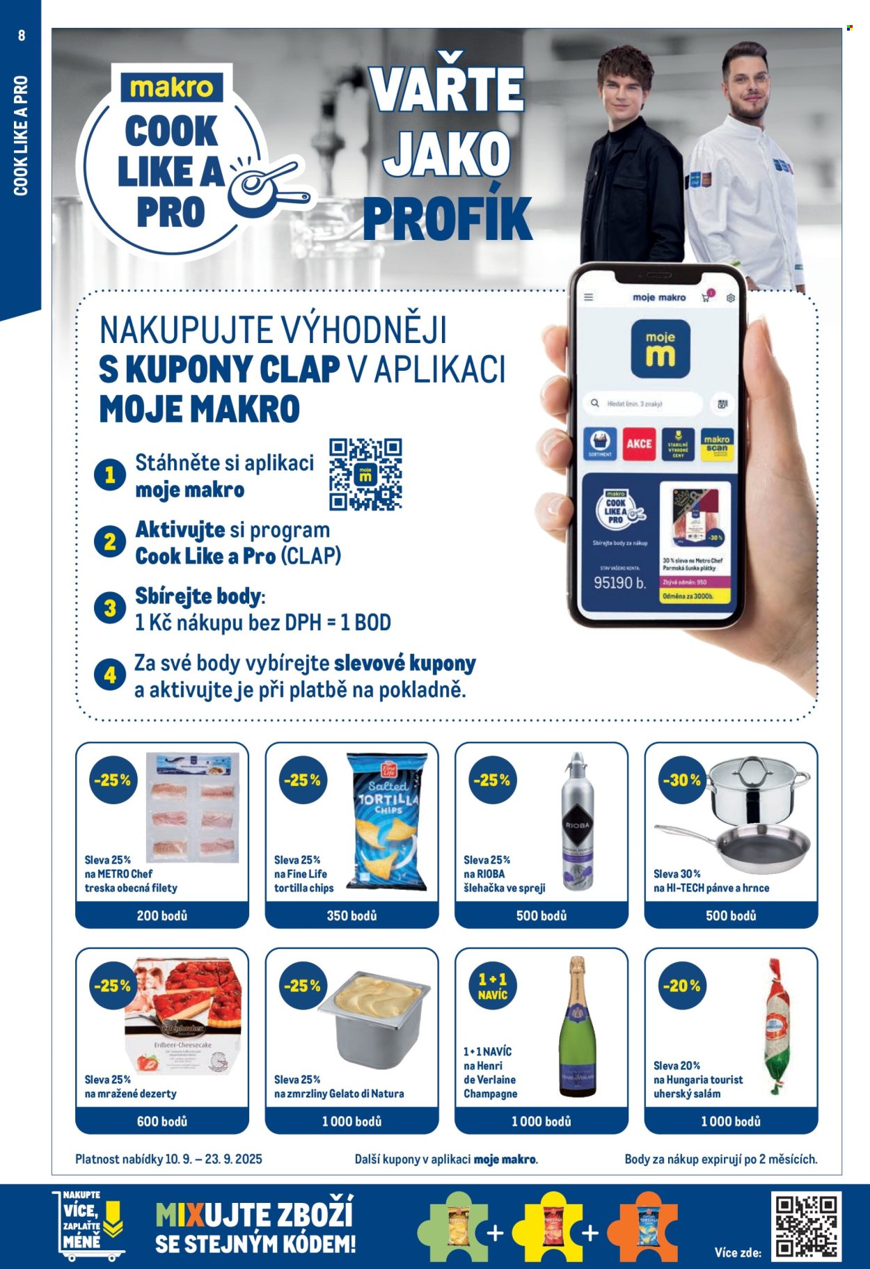 Leták MAKRO - 10.9.2025 - 23.9.2025. Strana 8