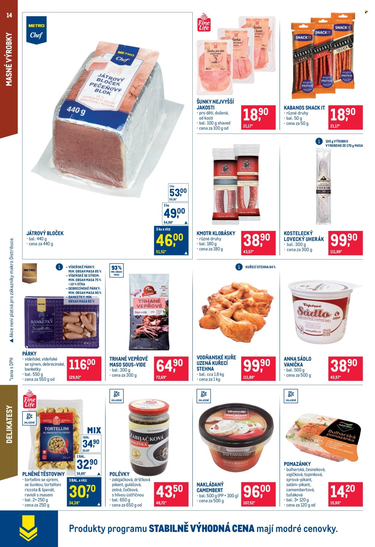 Leták MAKRO - 10.9.2025 - 23.9.2025. Strana 14