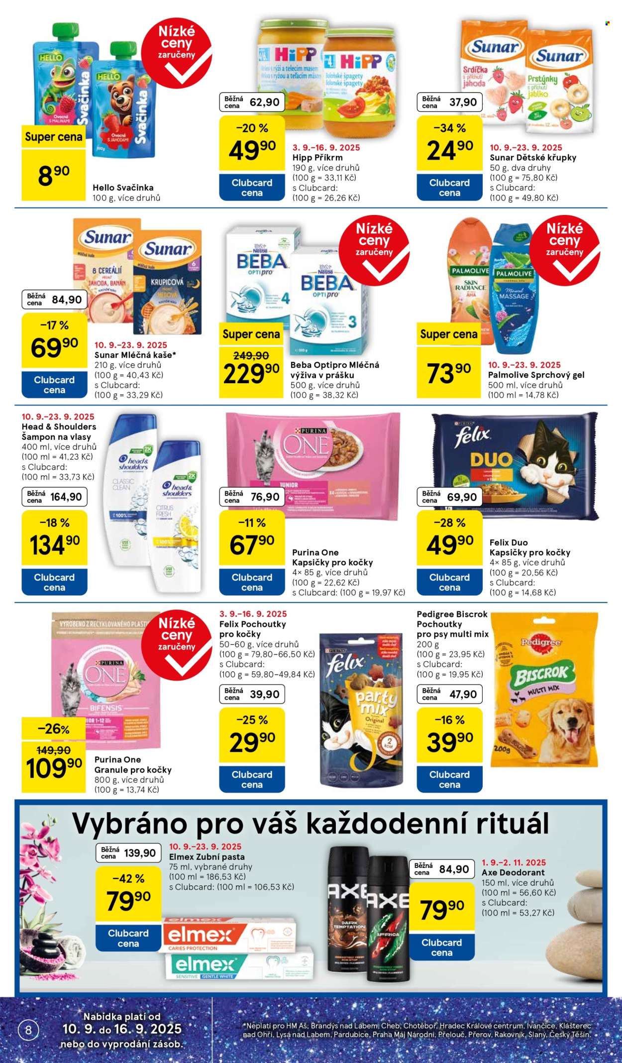Leták TESCO - 10.9.2025 - 16.9.2025. Strana 8