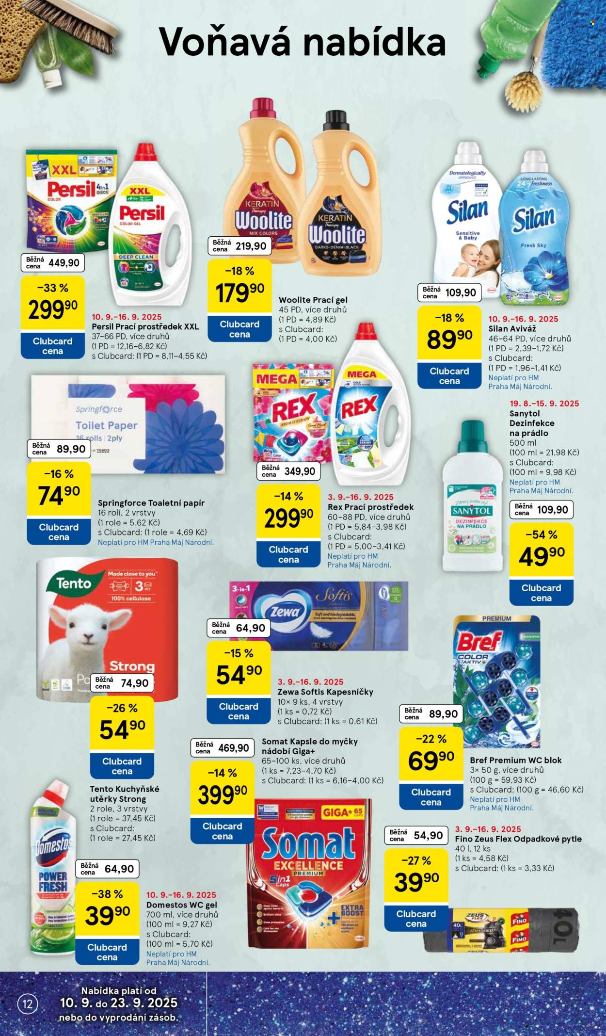 Leták TESCO - 10.9.2025 - 16.9.2025. Strana 12