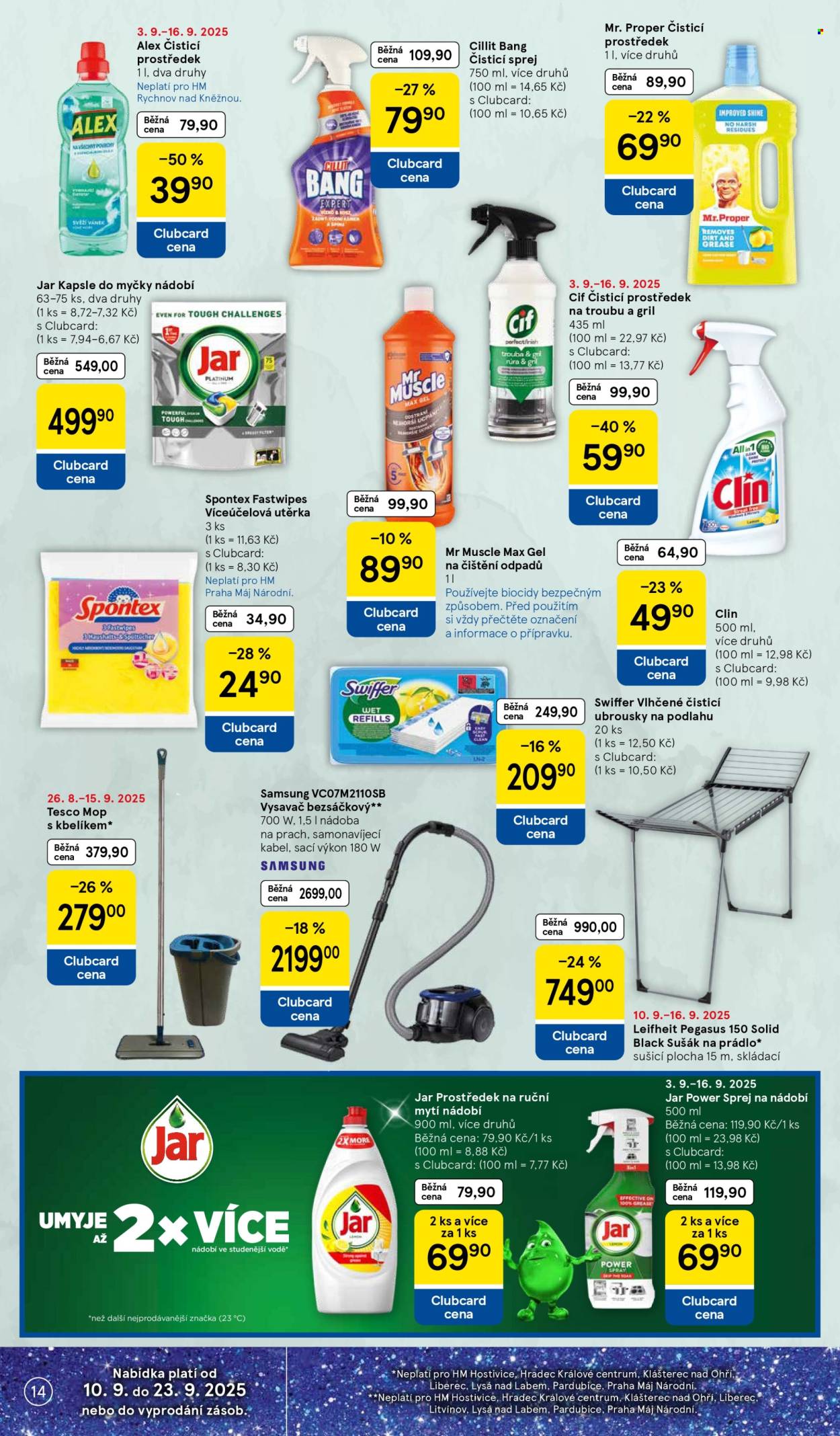 Leták TESCO - 10.9.2025 - 16.9.2025. Strana 14