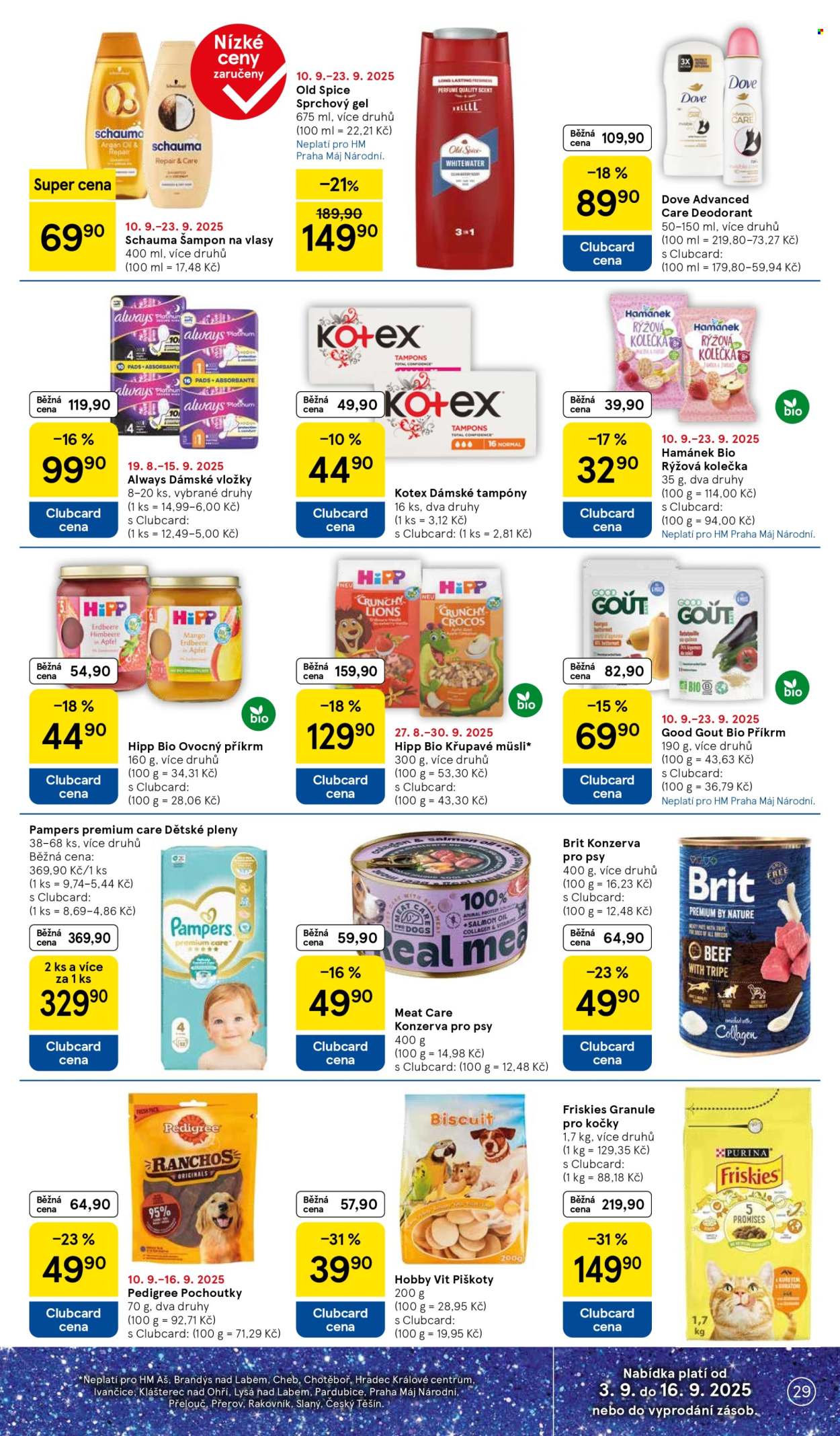 Leták TESCO - 10.9.2025 - 16.9.2025. Strana 29