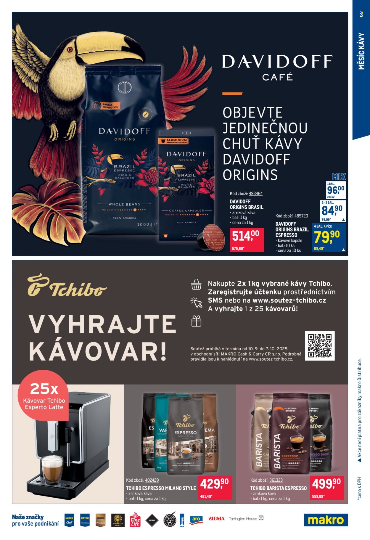 Leták MAKRO - 10.9.2025 - 7.10.2025. Strana 3