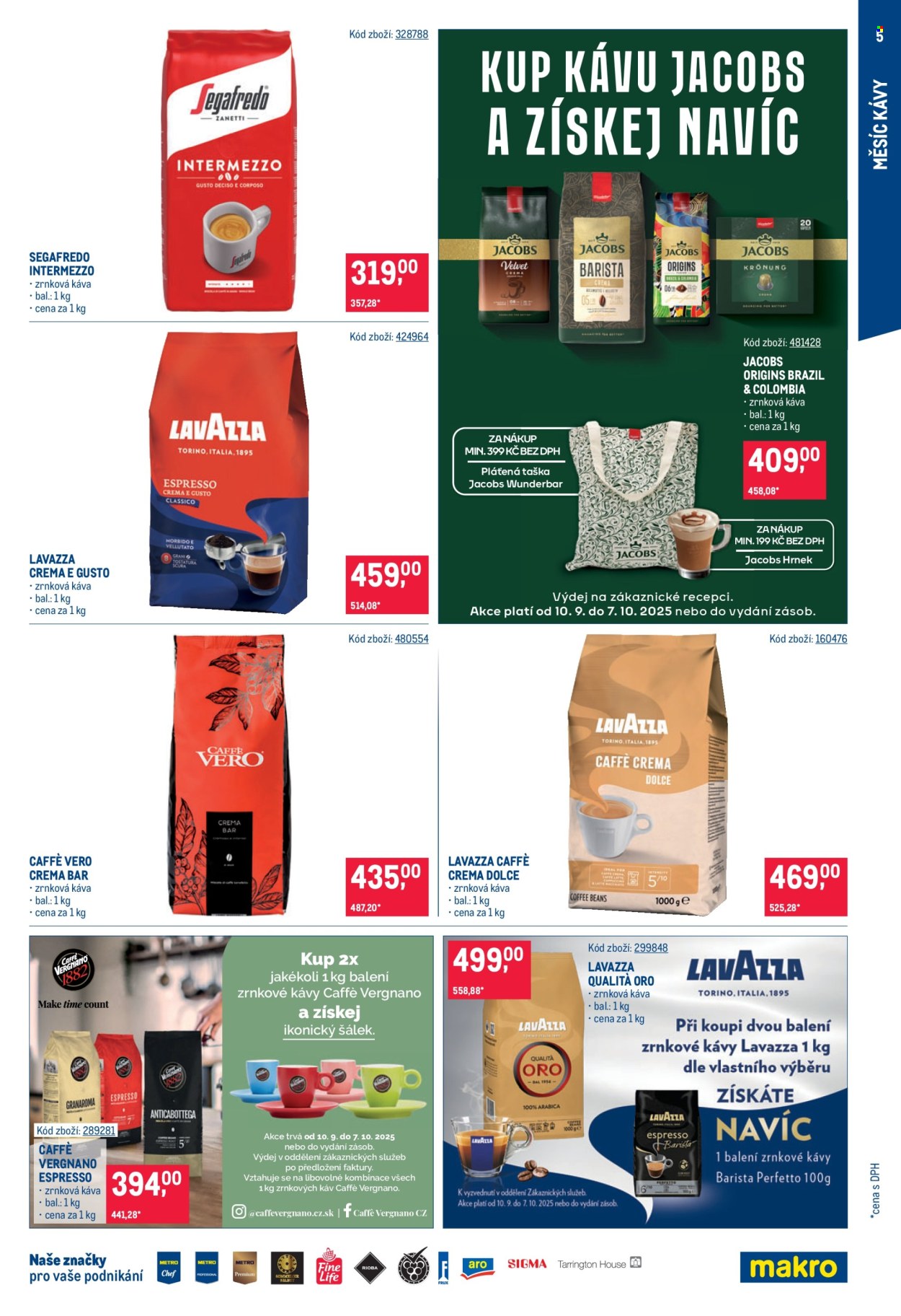 Leták MAKRO - 10.9.2025 - 7.10.2025. Strana 5