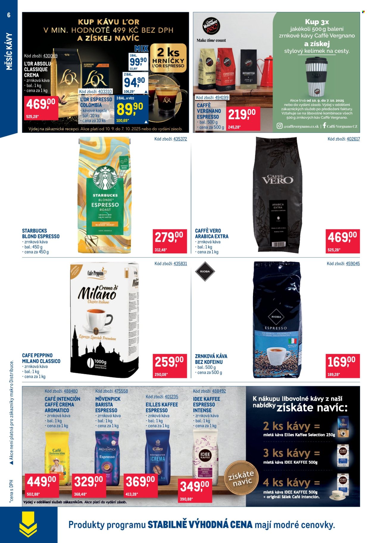 Leták MAKRO - 10.9.2025 - 7.10.2025. Strana 6