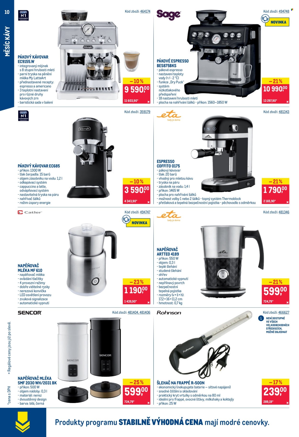 Leták MAKRO - 10.9.2025 - 7.10.2025. Strana 10