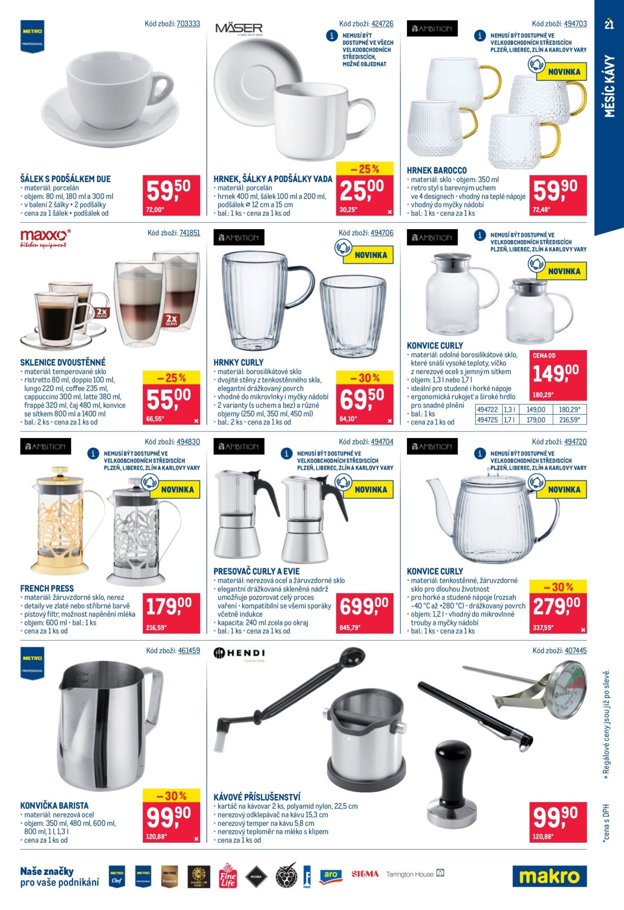 Leták MAKRO - 10.9.2025 - 7.10.2025. Strana 21