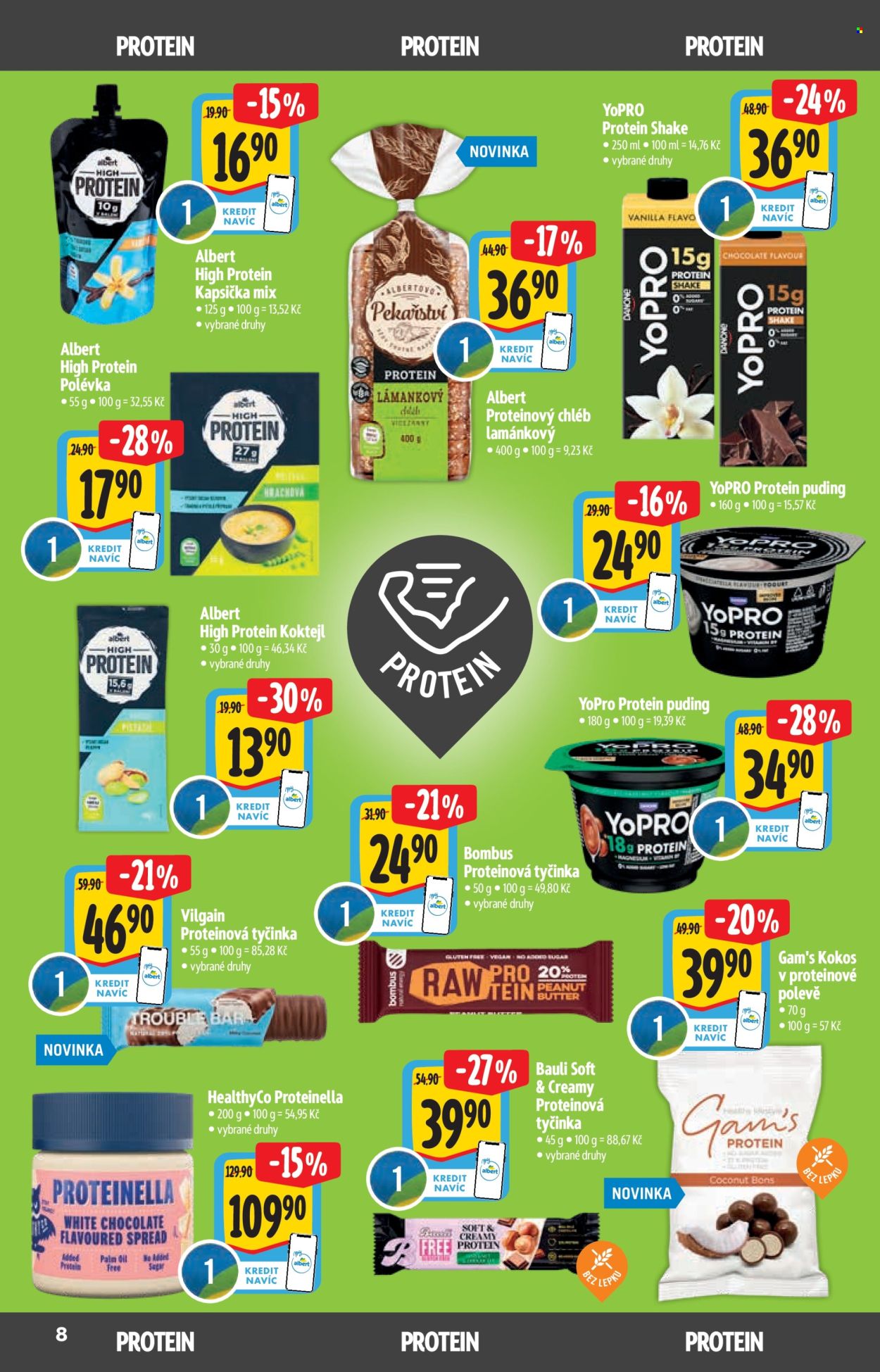 Leták Albert Supermarket - 3.9.2025 - 30.9.2025. Strana 8