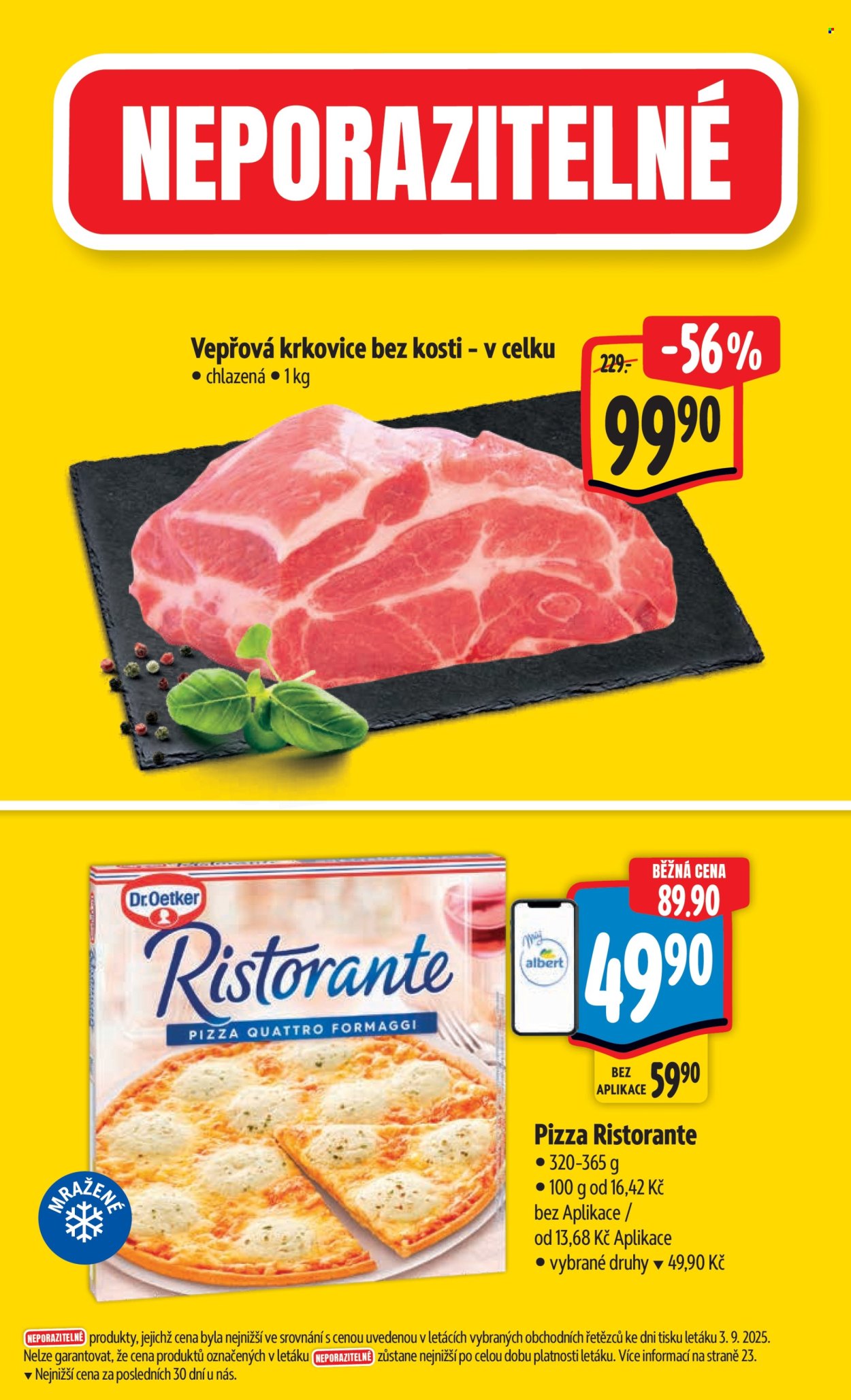 Leták Albert Hypermarket - 10.9.2025 - 16.9.2025. Strana 2