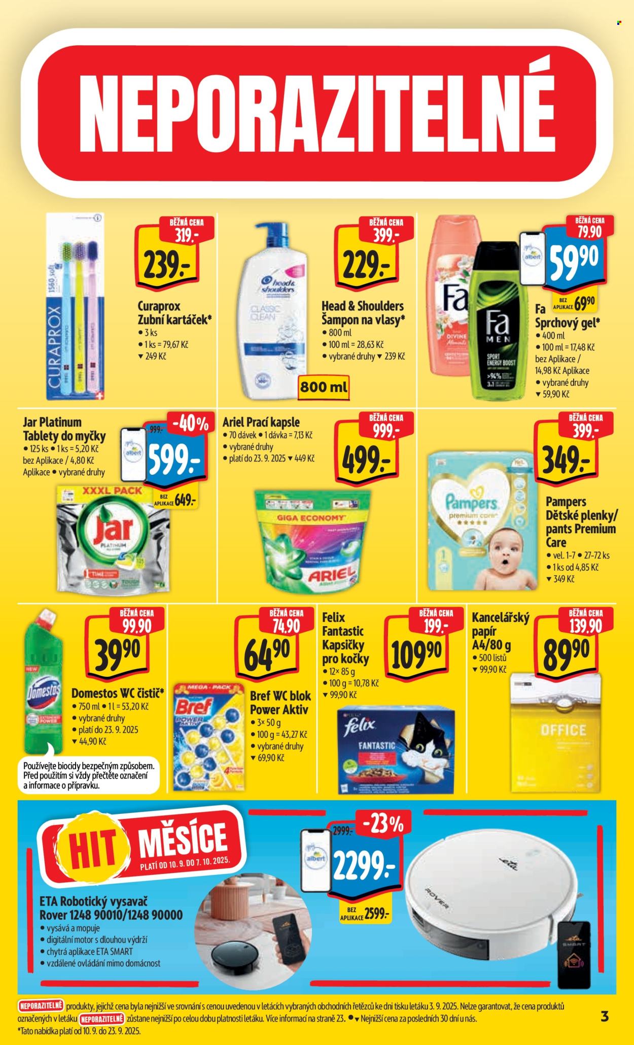 Leták Albert Hypermarket - 10.9.2025 - 16.9.2025. Strana 7