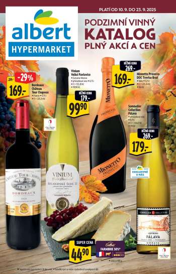 Leták Albert Hypermarket - 10.9.2025 - 23.9.2025.