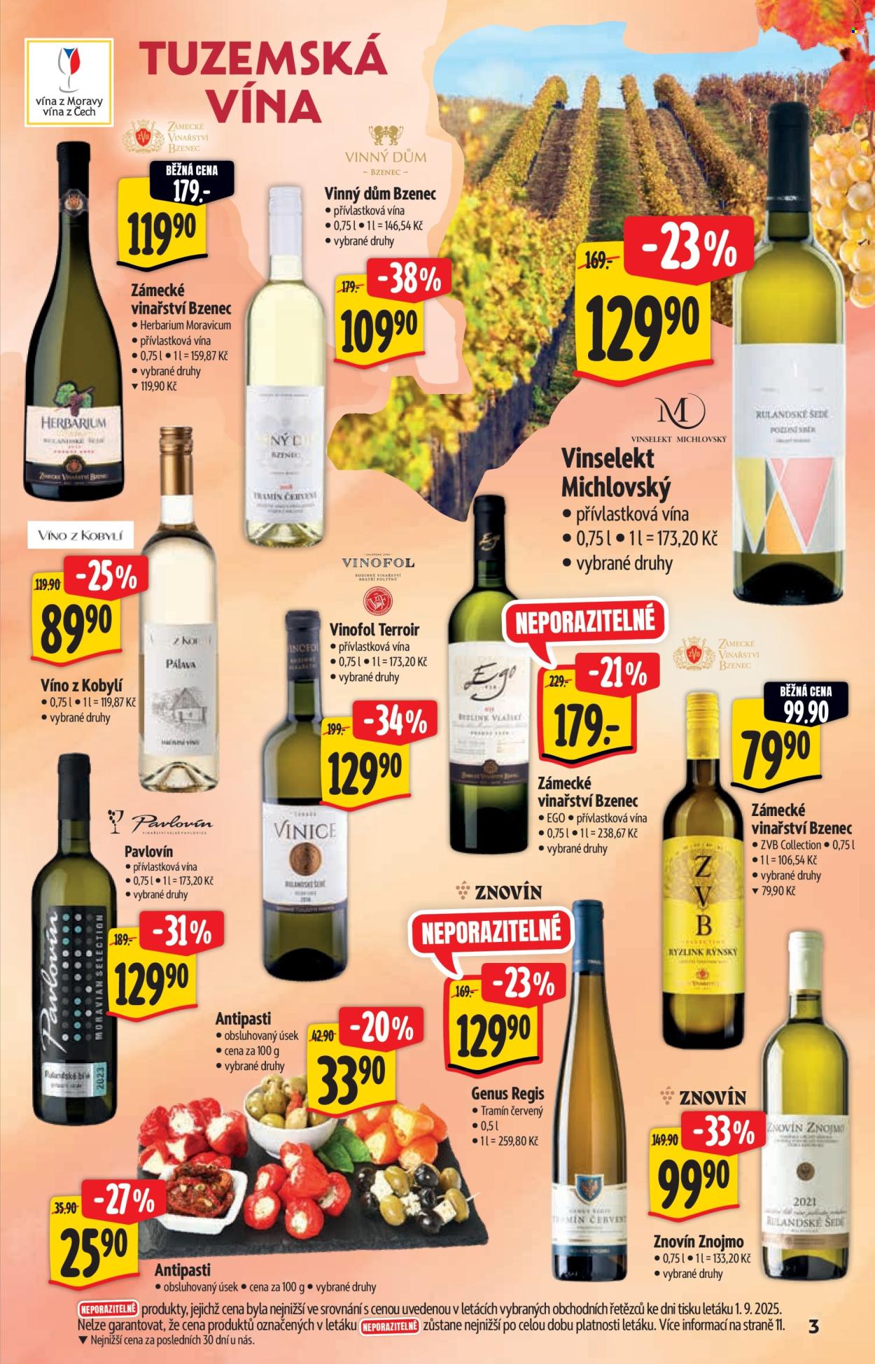 Leták Albert Hypermarket - 10.9.2025 - 23.9.2025. Strana 3