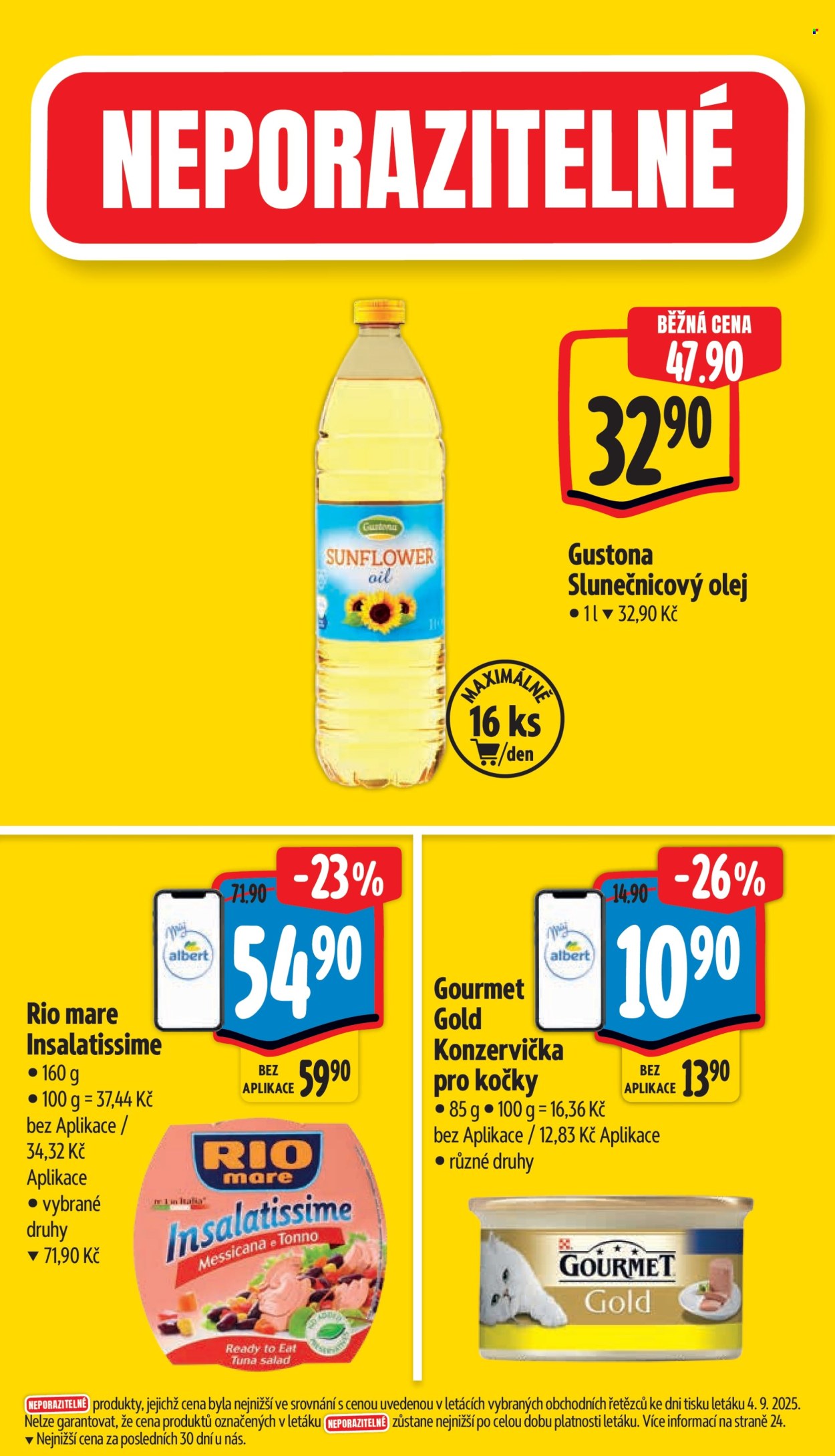 Leták Albert Supermarket - 10.9.2025 - 16.9.2025. Strana 5
