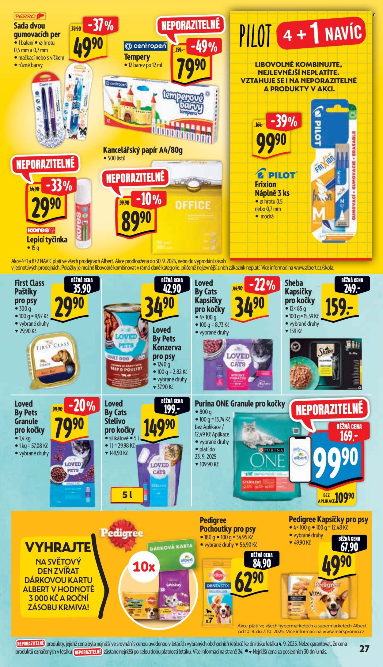 Leták Albert Supermarket - 10.9.2025 - 16.9.2025. Strana 33