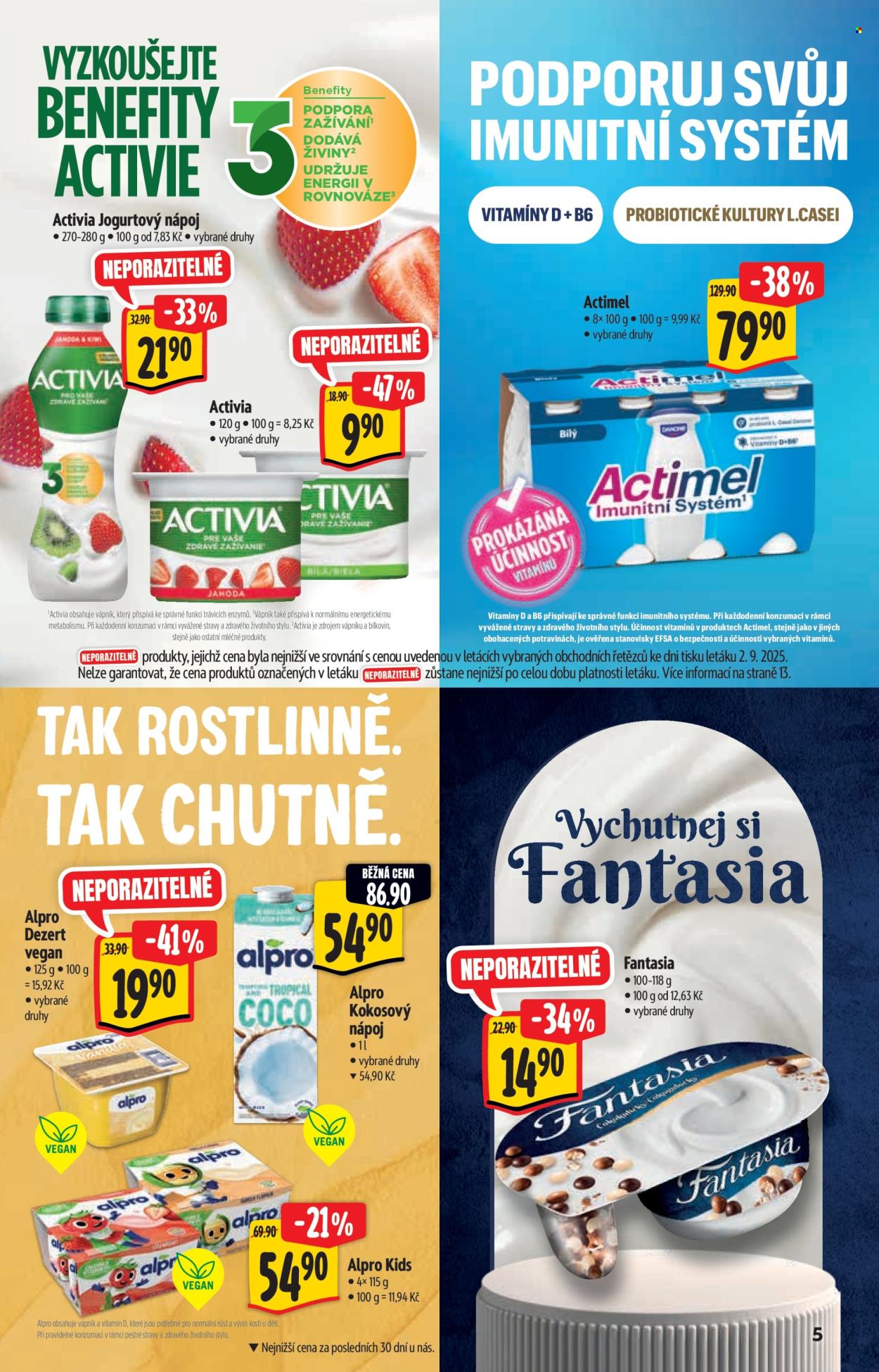 Leták Albert Supermarket - 10.9.2025 - 23.9.2025. Strana 5