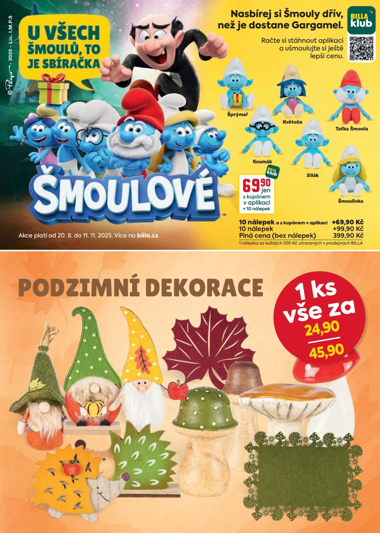 Leták BILLA - 10.9.2025 - 30.9.2025. Strana 19