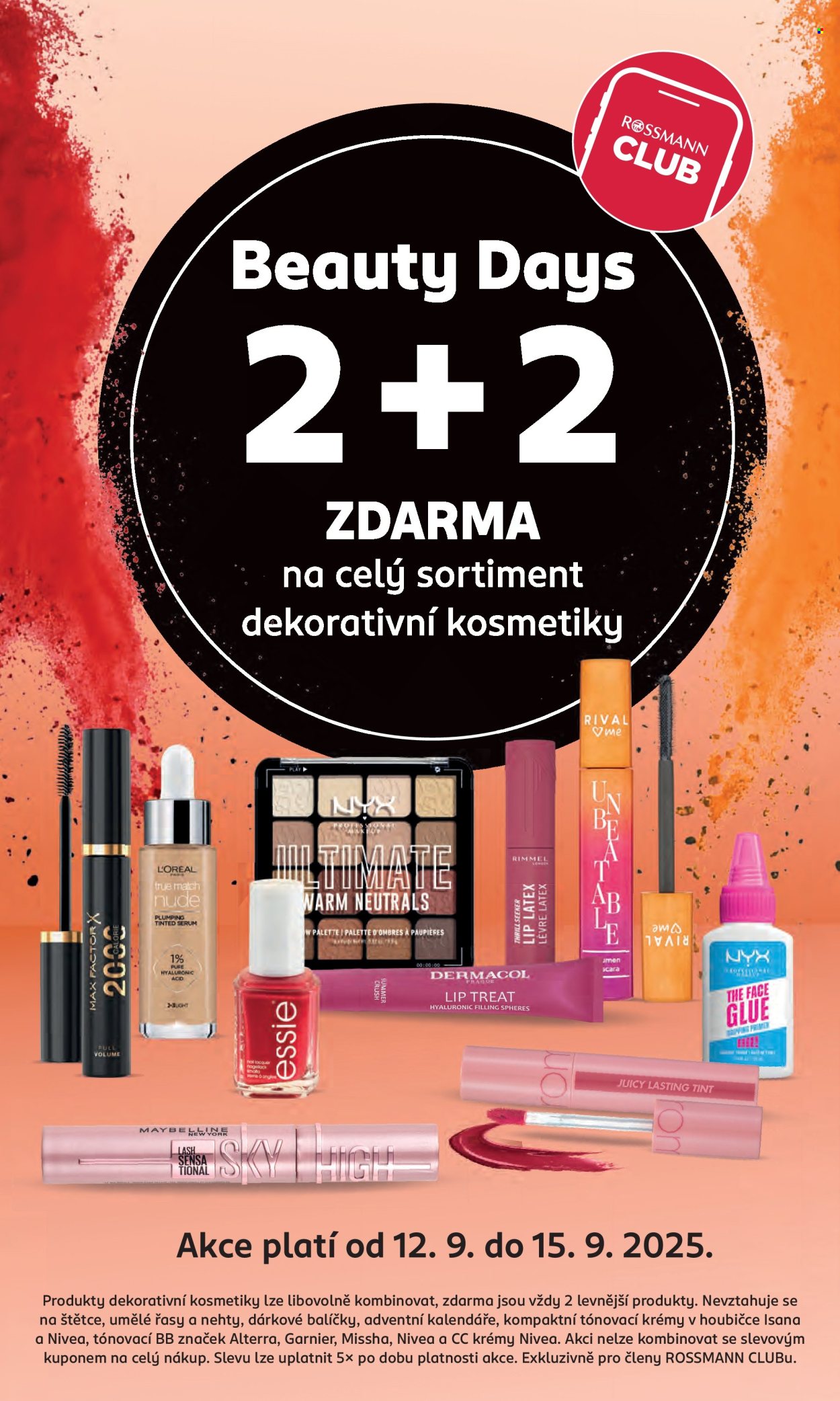 Leták ROSSMANN - 10.9.2025 - 23.9.2025. Strana 2
