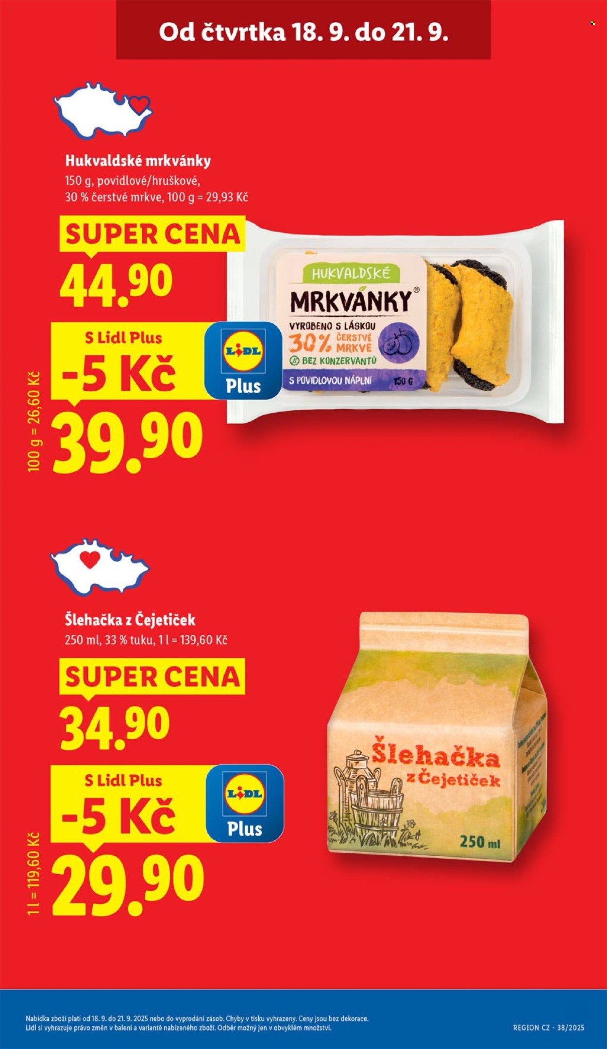 Leták Lidl - 18.9.2025 - 21.9.2025. Strana 5