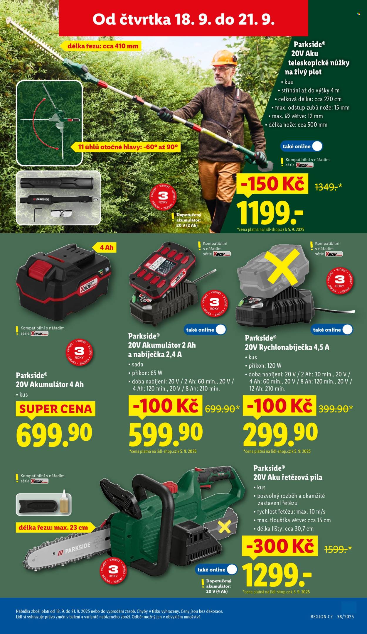 Leták Lidl - 18.9.2025 - 21.9.2025. Strana 35