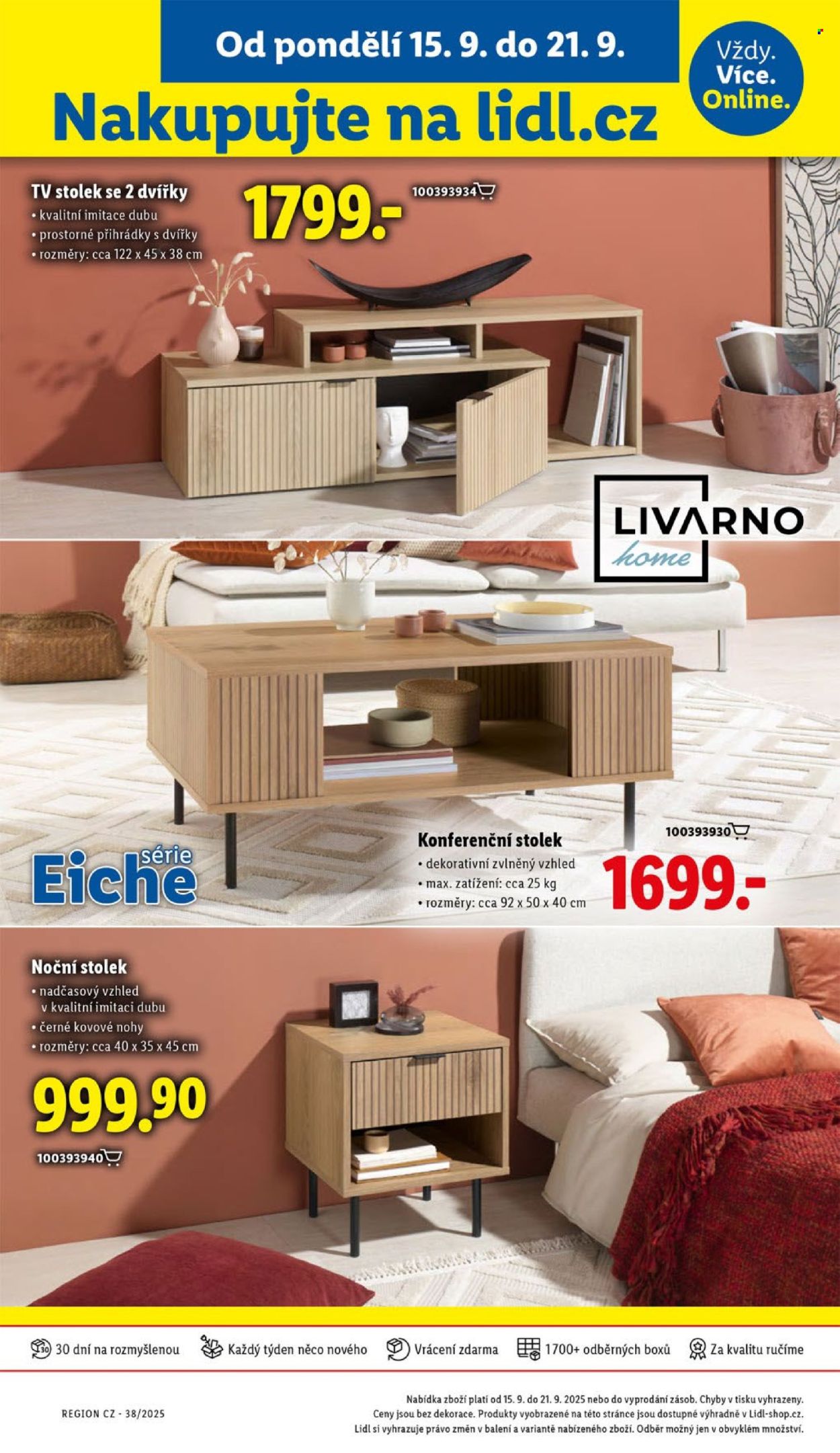 Leták Lidl - 15.9.2025 - 21.9.2025. Strana 14