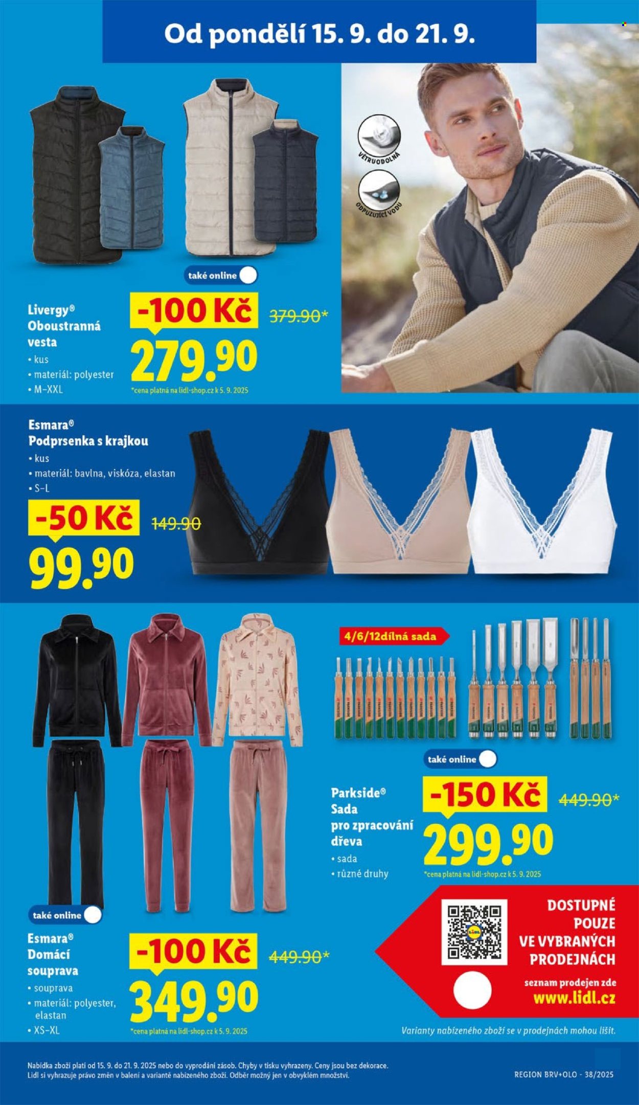 Leták Lidl - 15.9.2025 - 21.9.2025. Strana 19