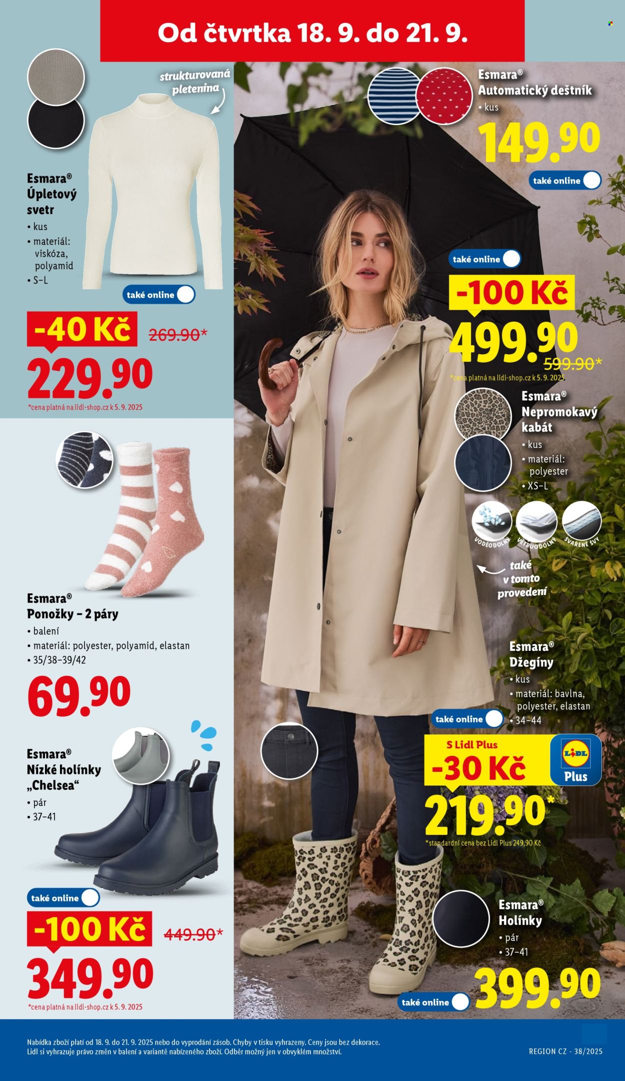 Leták Lidl - 15.9.2025 - 21.9.2025. Strana 29