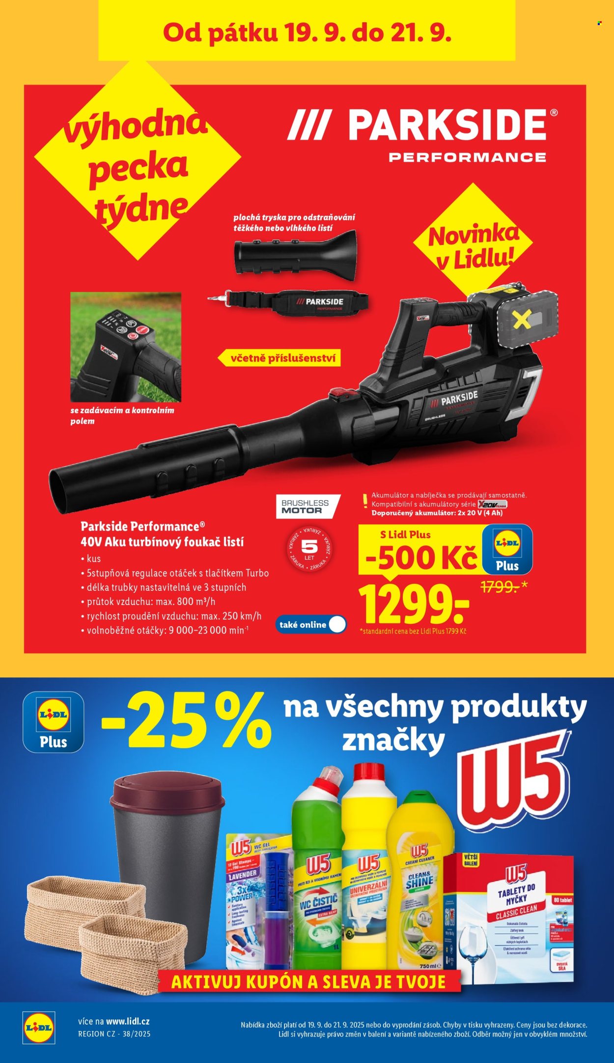 Leták Lidl - 15.9.2025 - 21.9.2025. Strana 36