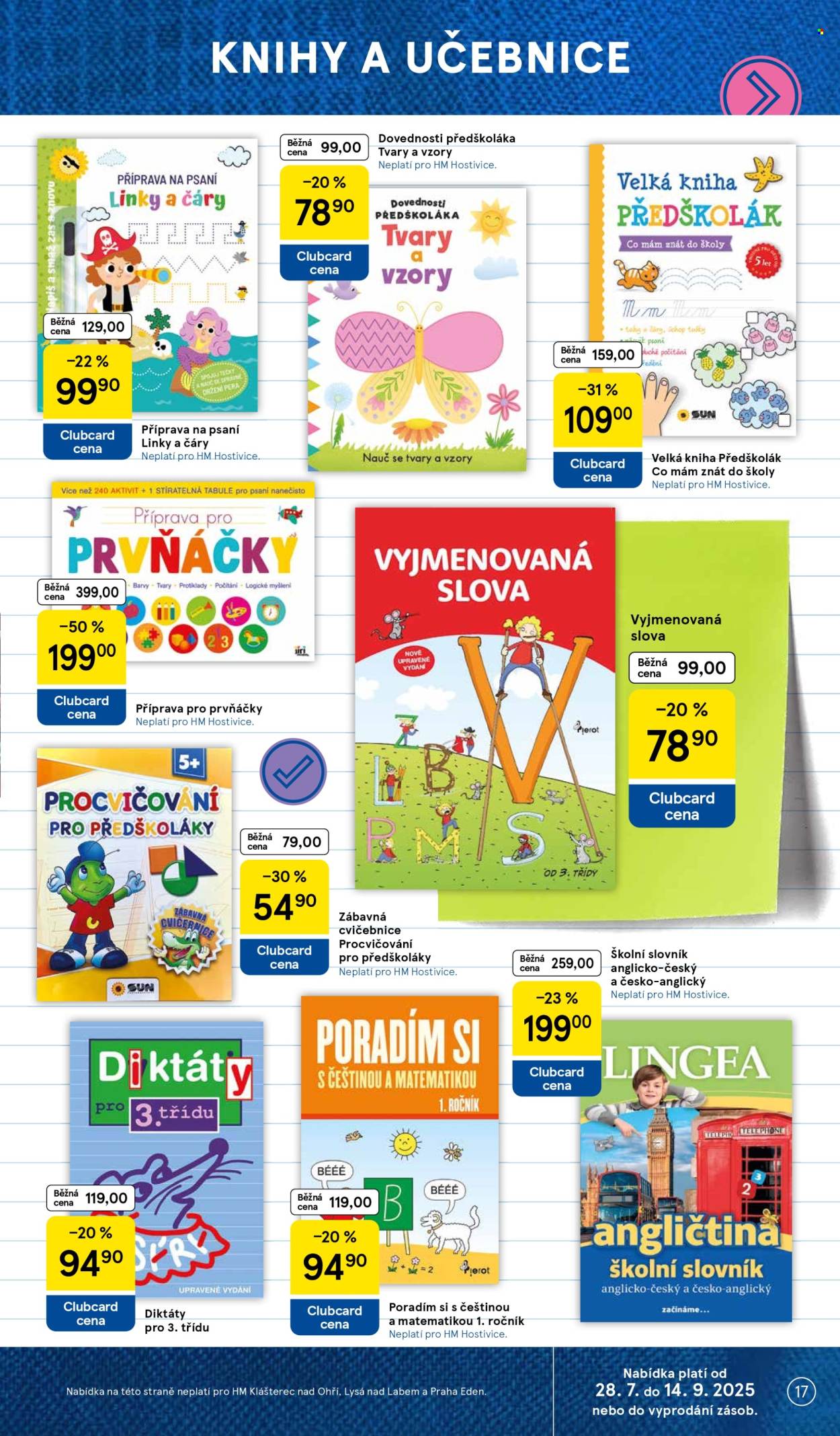 Leták TESCO hypermarket - 11.8.2025 - 14.9.2025. Strana 17