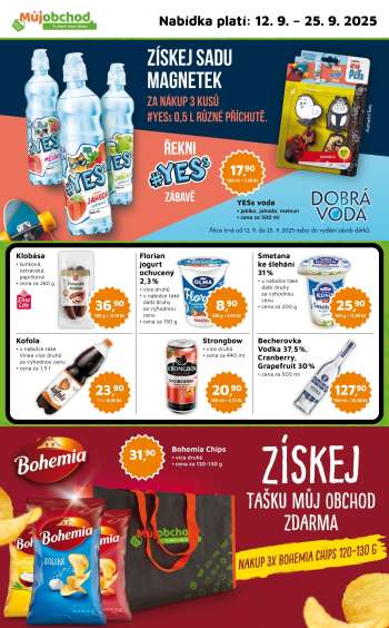 Leták Můj obchod - 12.9.2025 - 25.9.2025.