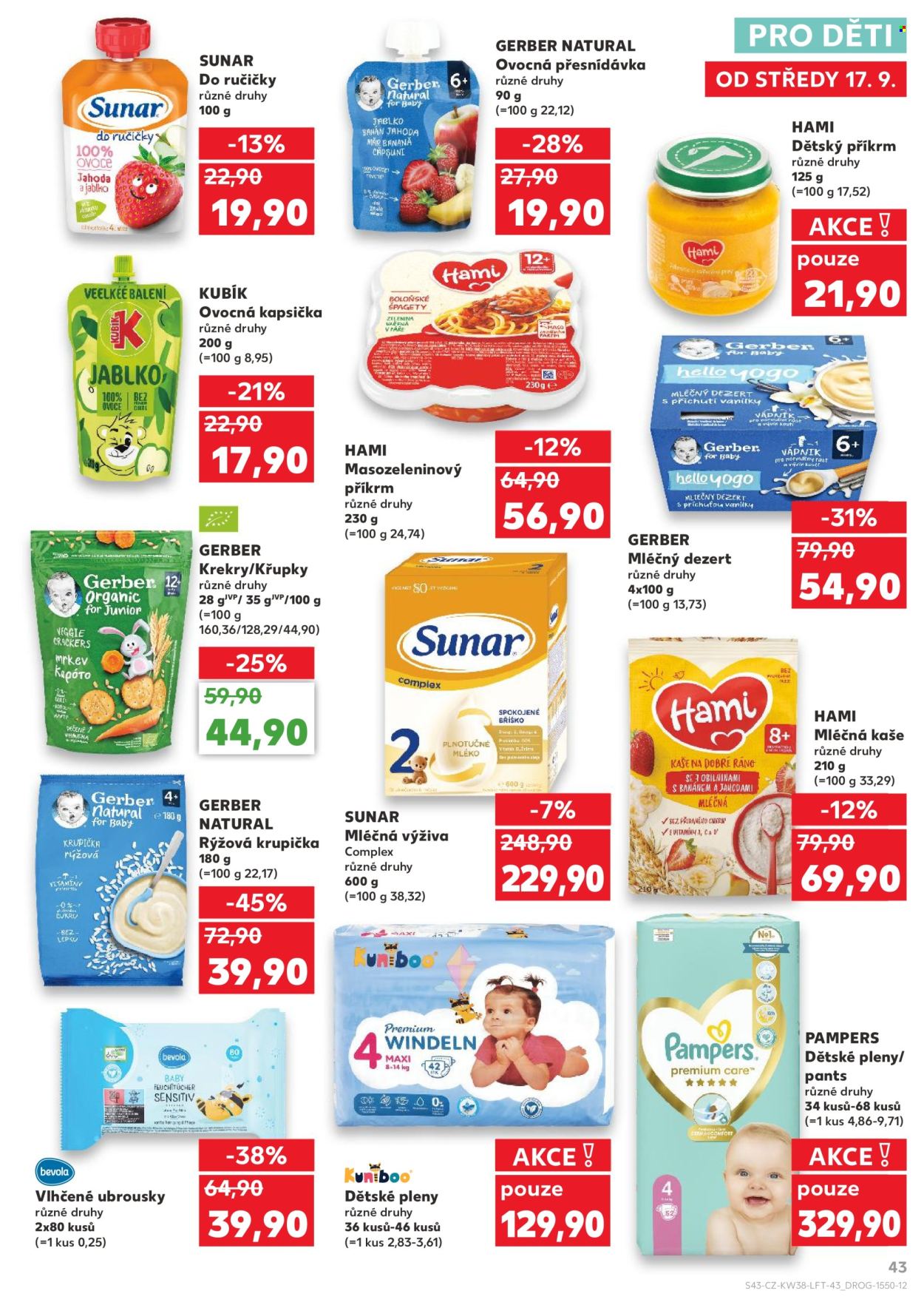 Leták Kaufland - 17.9.2025 - 23.9.2025. Strana 43