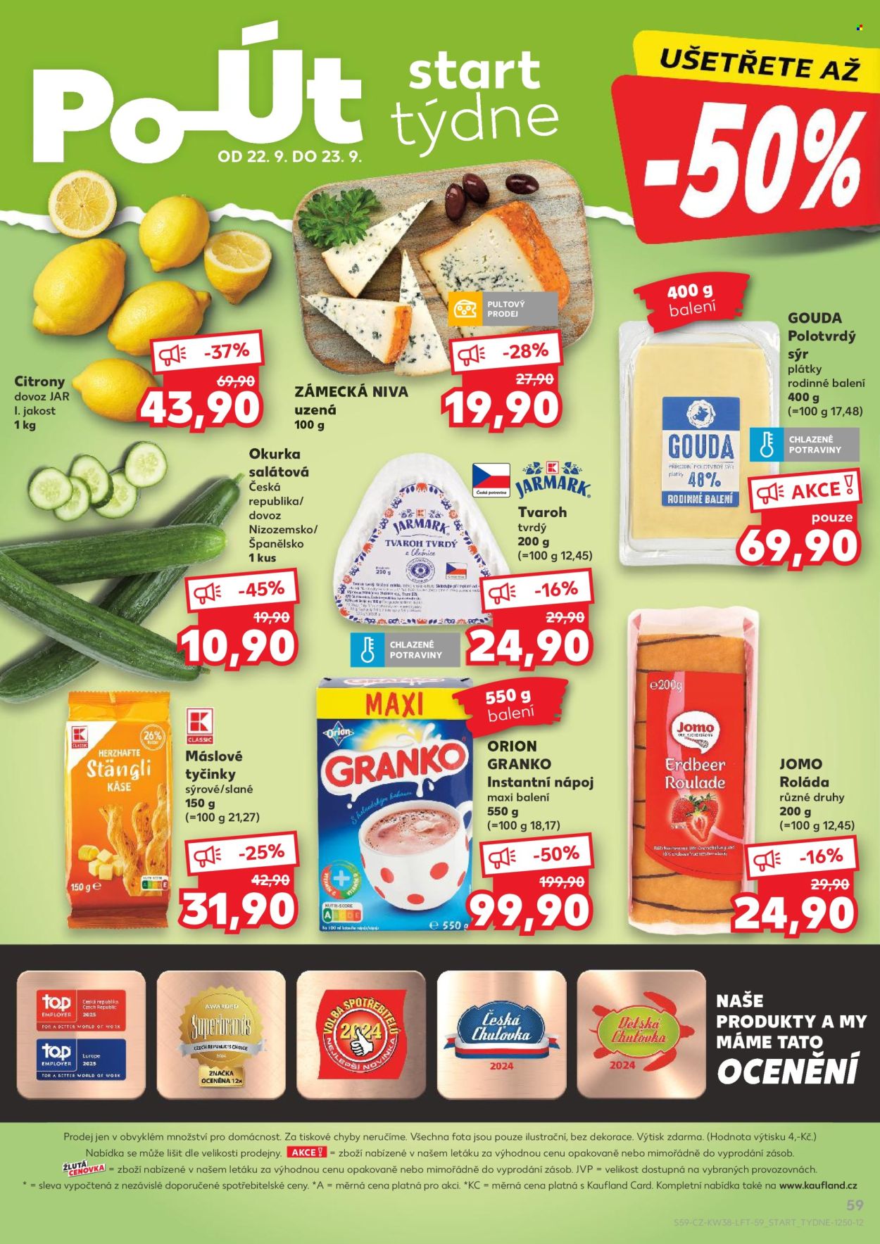 Leták Kaufland - 17.9.2025 - 23.9.2025. Strana 59