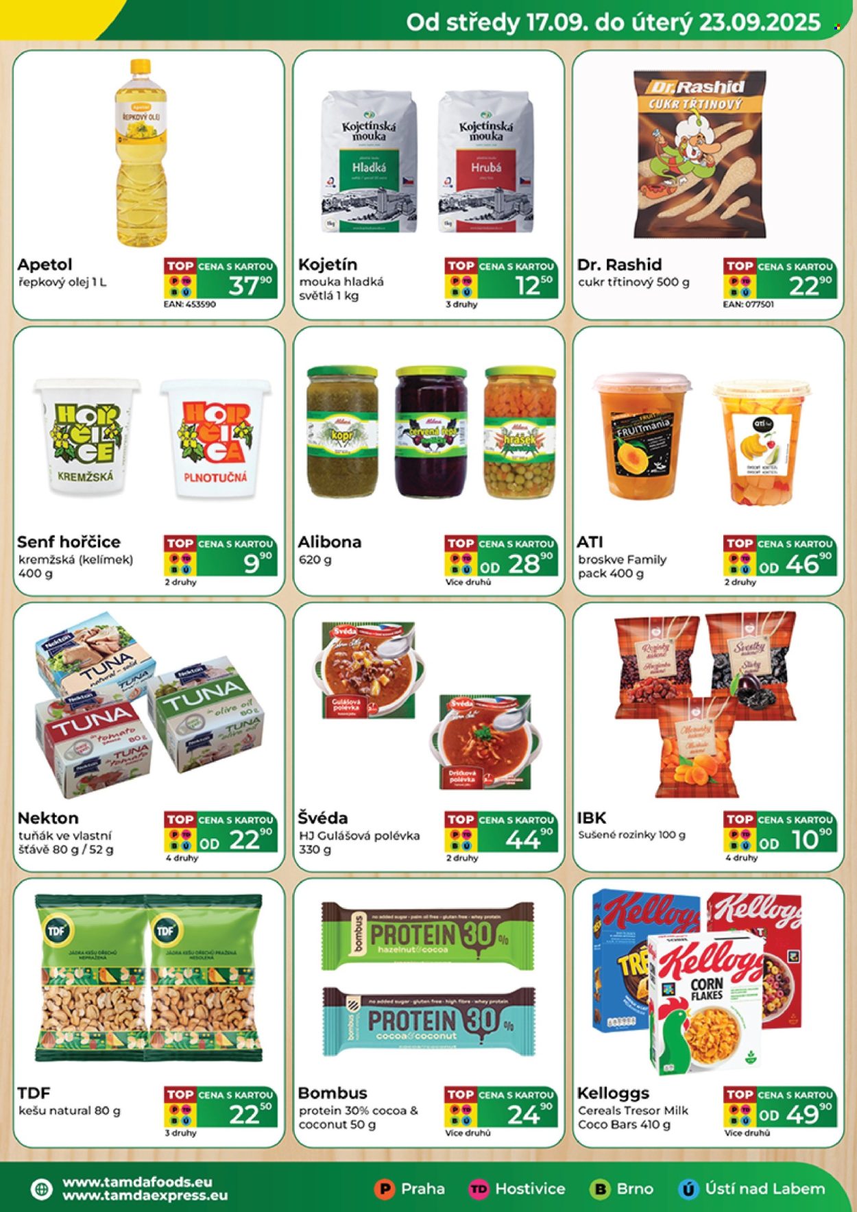 Leták Tamda Foods - 17.9.2025 - 23.9.2025. Strana 3
