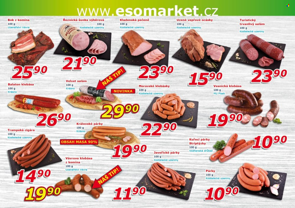 Leták ESO MARKET - 17.9.2025 - 28.9.2025. Strana 2
