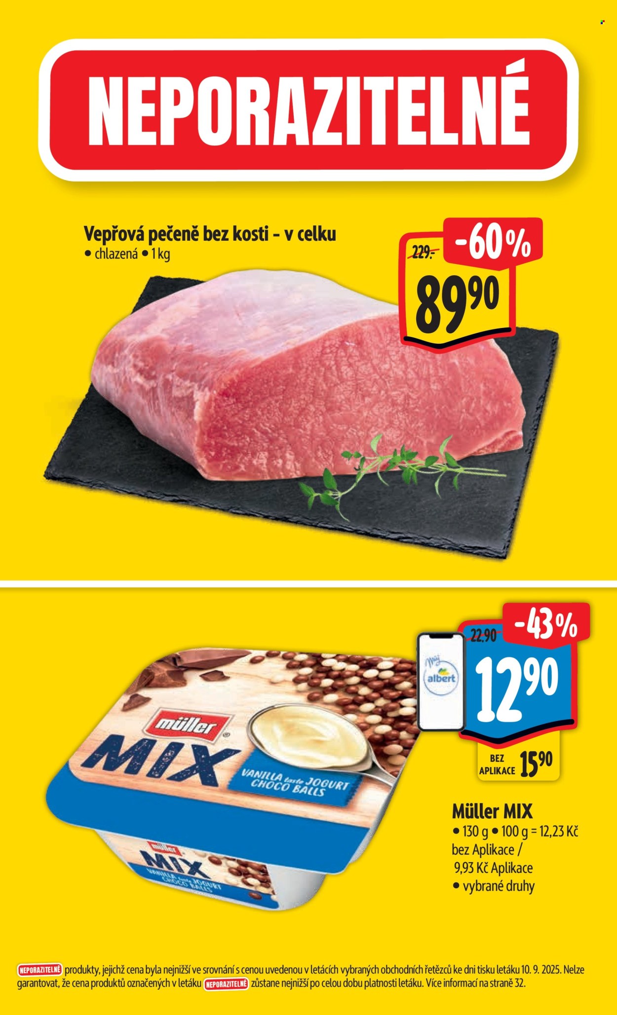 Leták Albert Hypermarket - 17.9.2025 - 23.9.2025. Strana 2