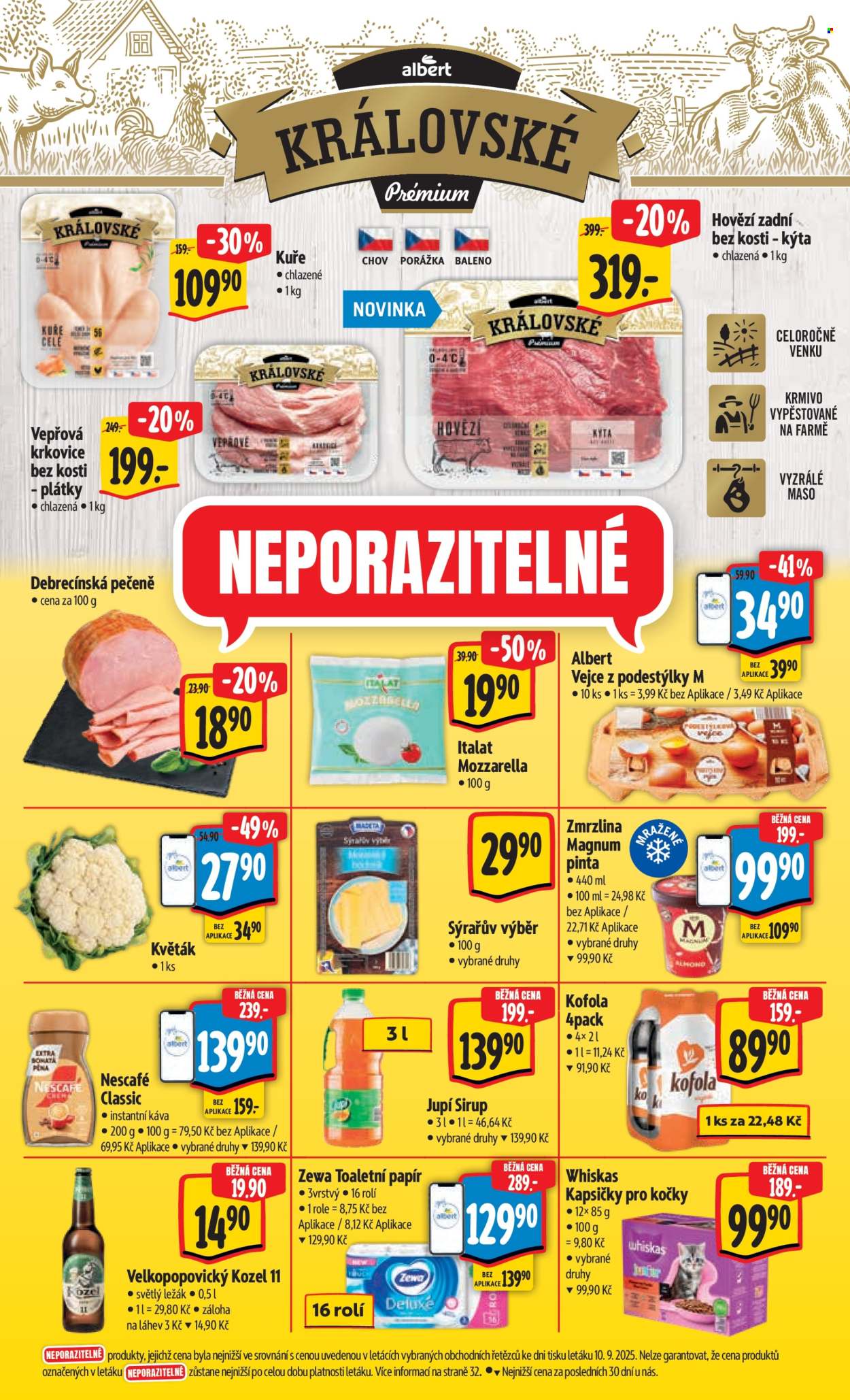 Leták Albert Hypermarket - 17.9.2025 - 23.9.2025. Strana 59