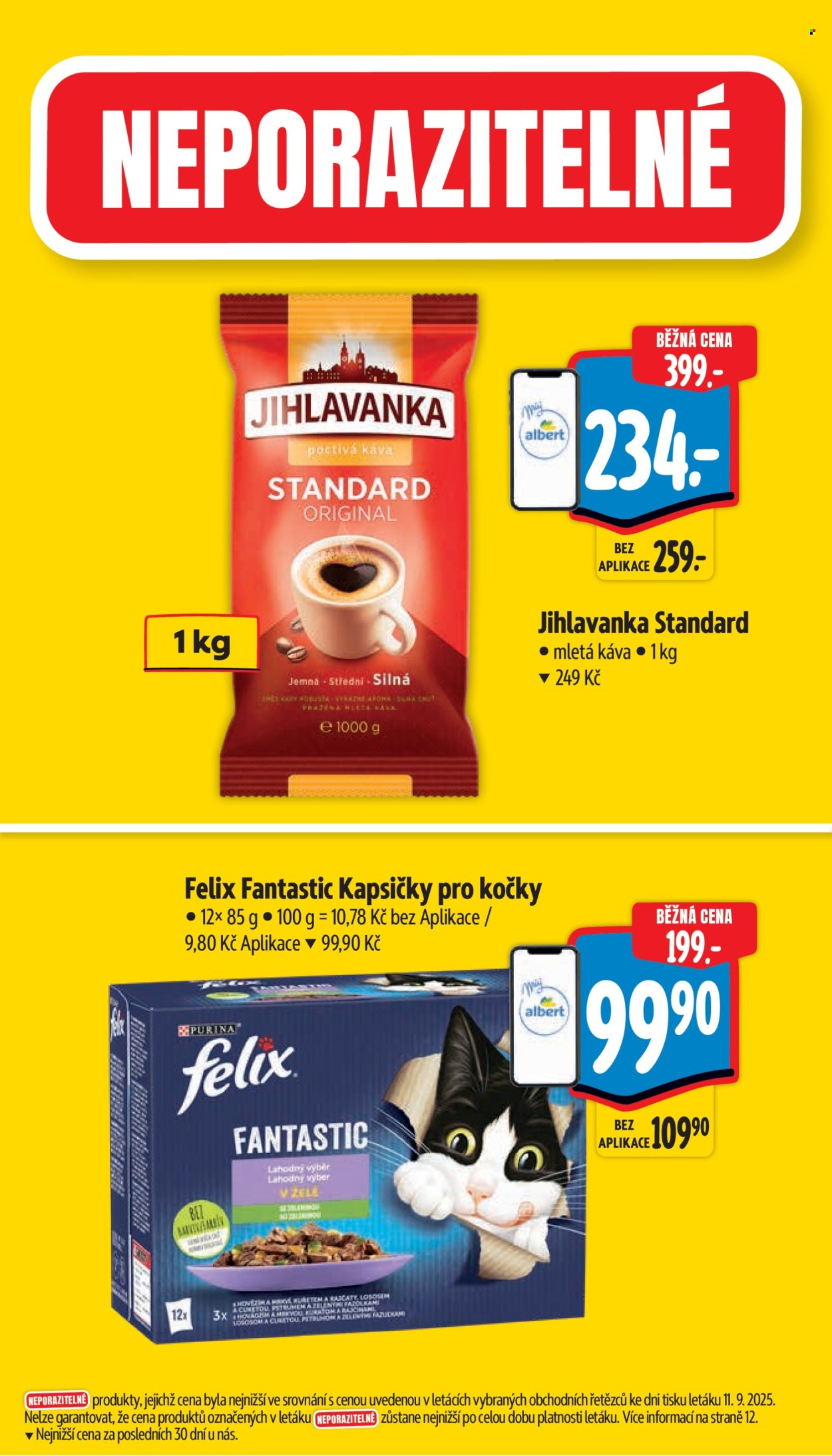 Leták Albert Supermarket - 17.9.2025 - 23.9.2025. Strana 4