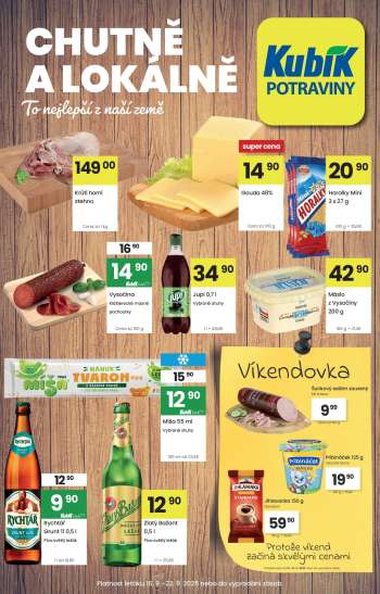 Leták Kubík - 16.9.2025 - 22.9.2025.