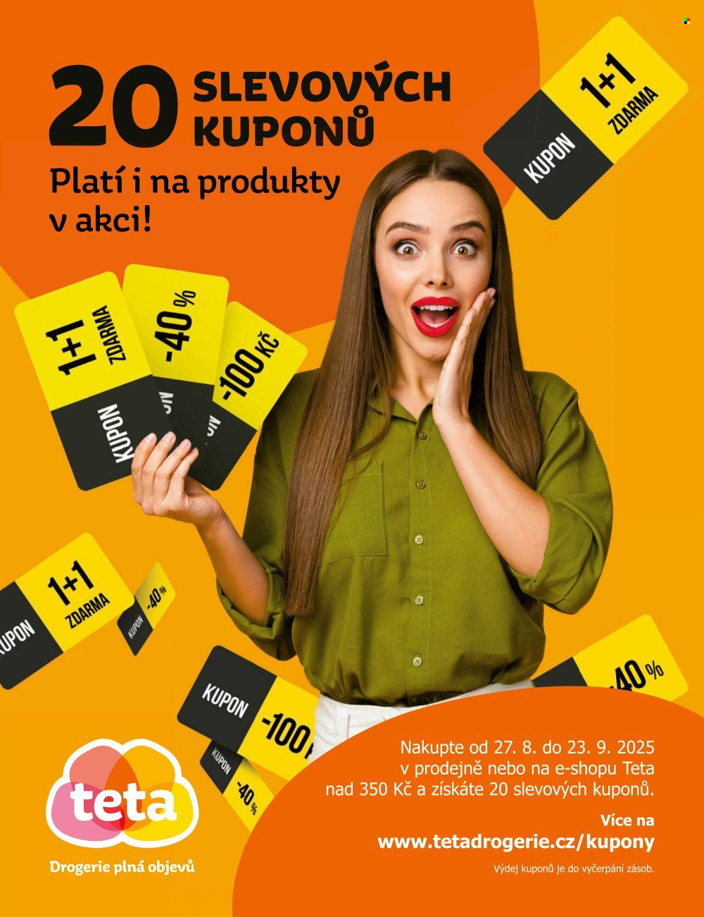 Leták Teta drogerie - 28.8.2025 - 23.9.2025. Strana 9
