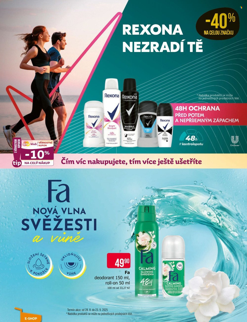 Leták Teta drogerie - 28.8.2025 - 23.9.2025. Strana 12