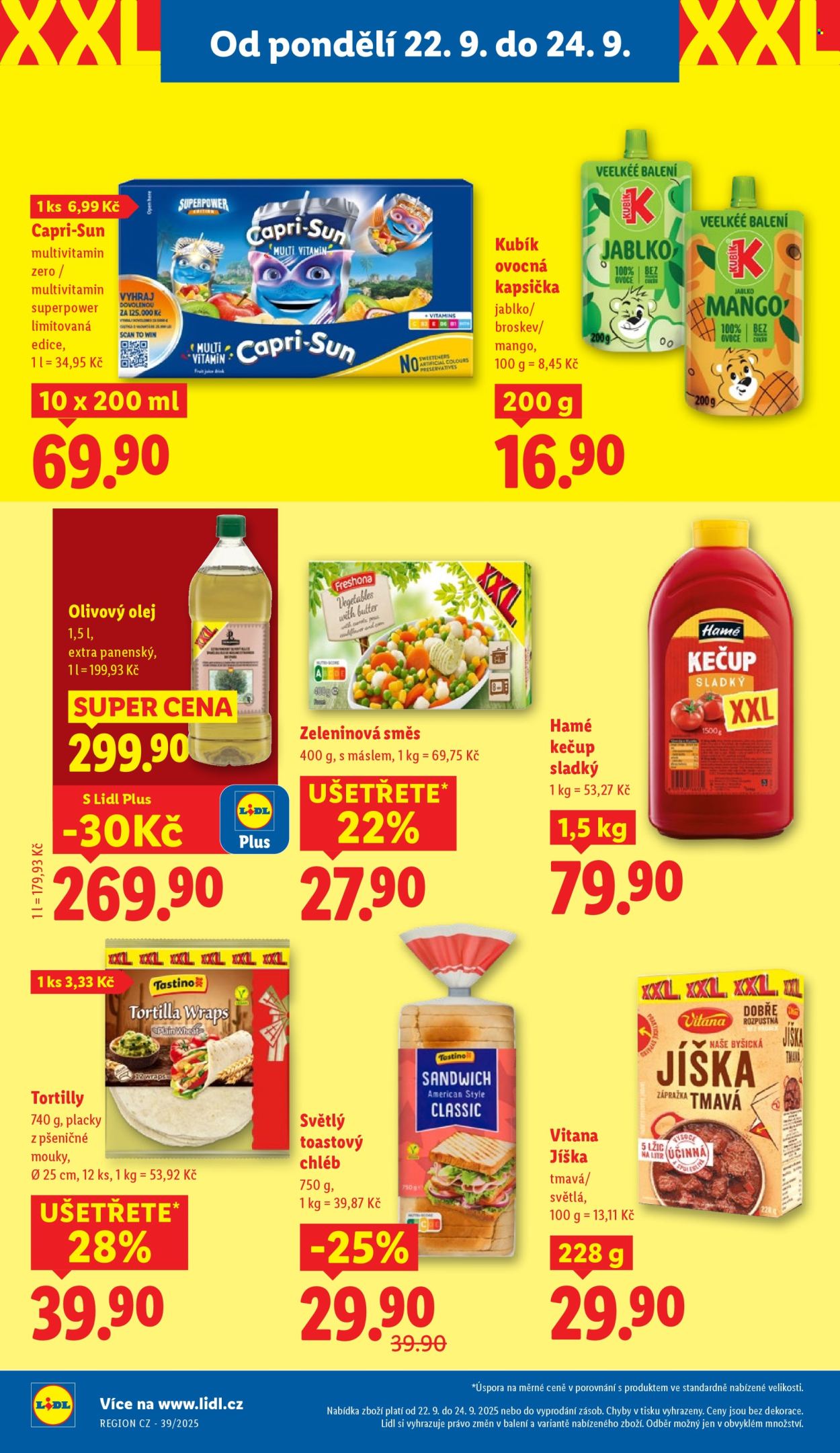 Leták Lidl - 22.9.2025 - 24.9.2025. Strana 20