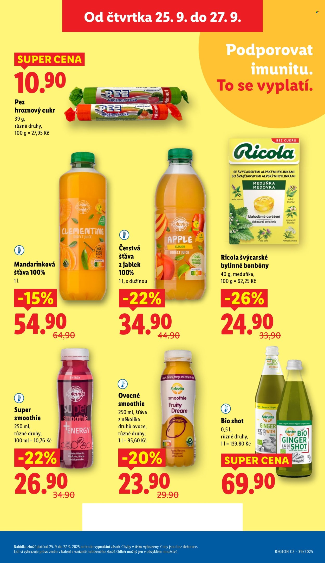 Leták Lidl - 25.9.2025 - 27.9.2025. Strana 27