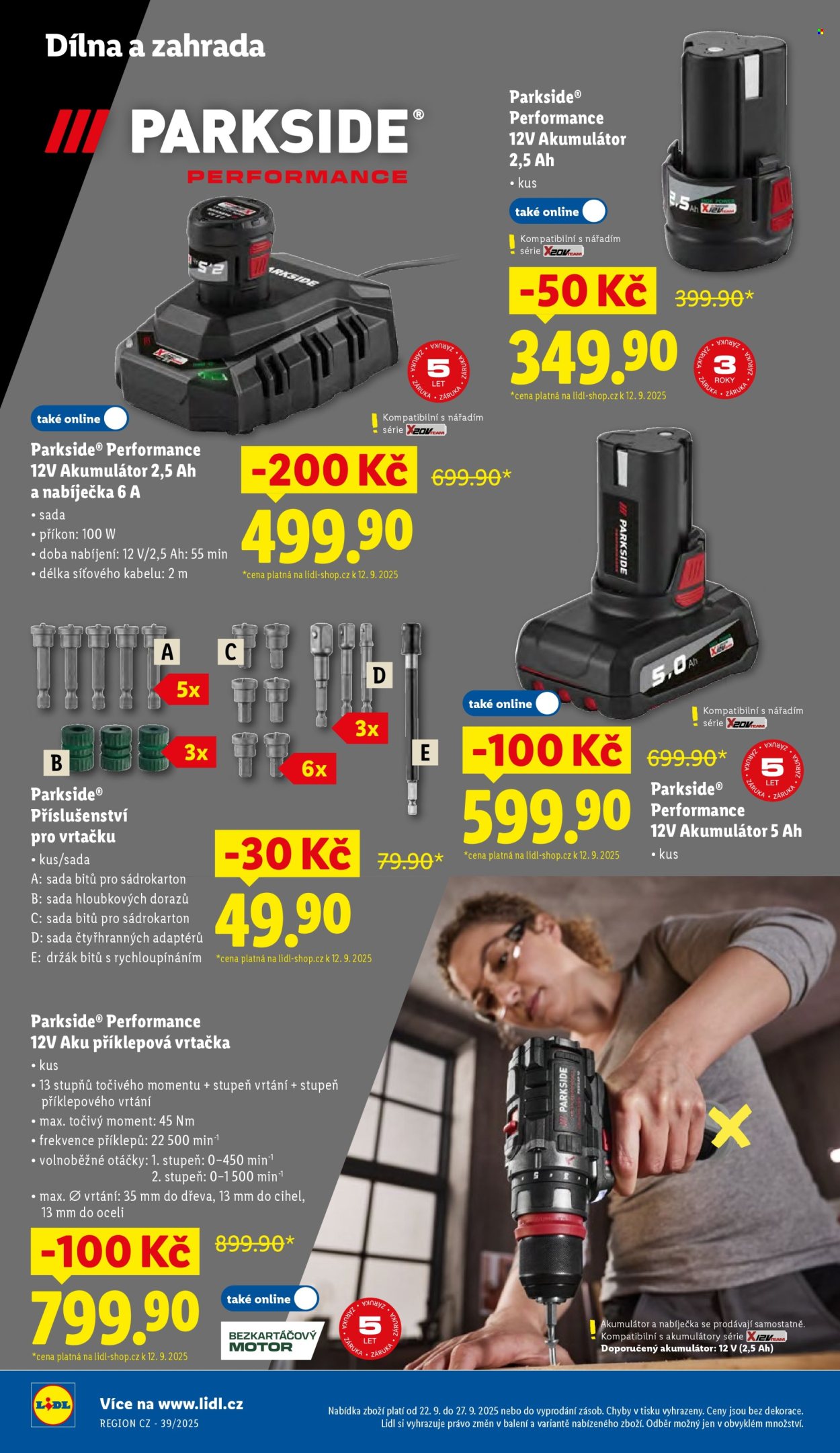 Leták Lidl - 22.9.2025 - 27.9.2025. Strana 12