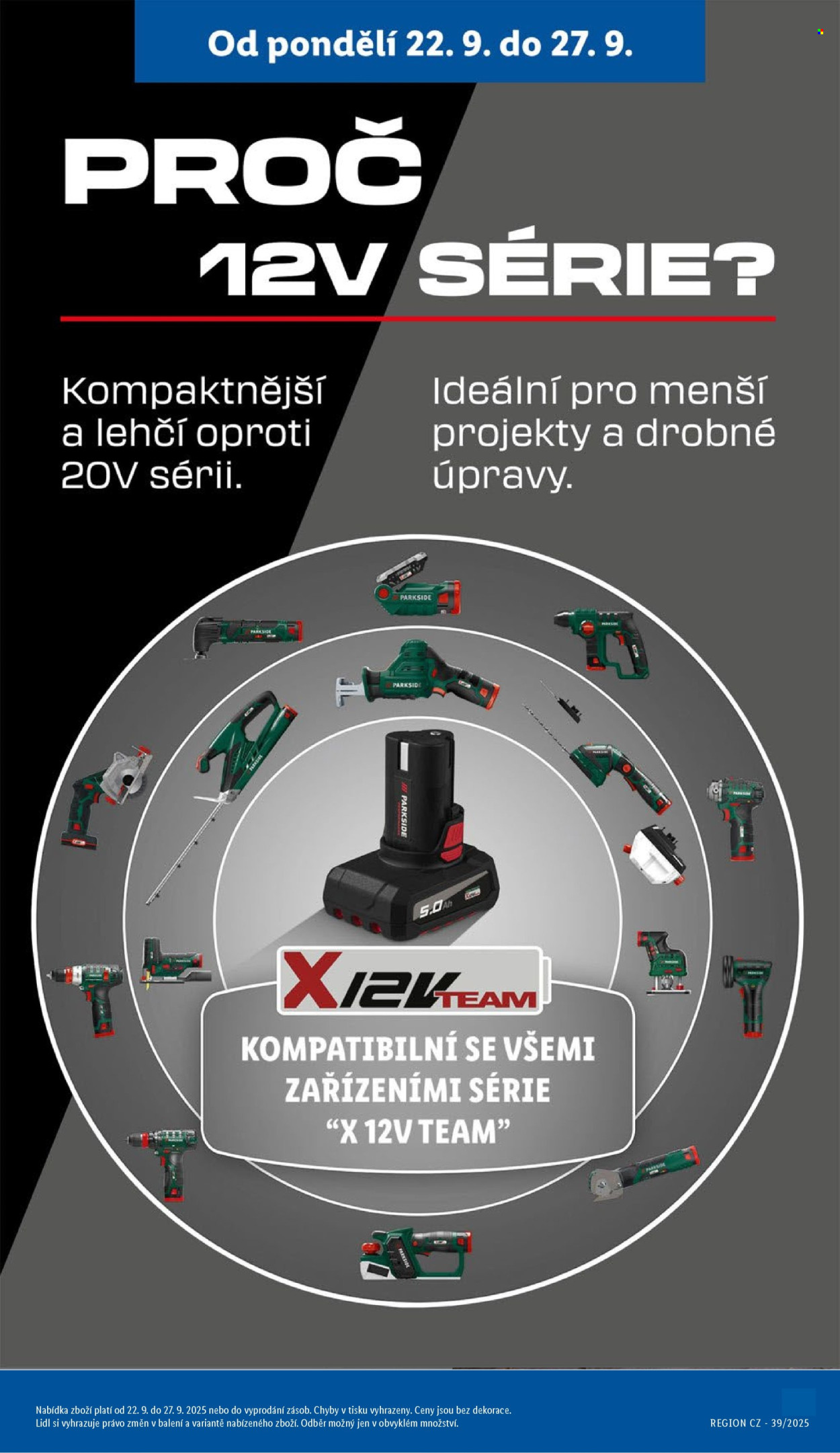 Leták Lidl - 22.9.2025 - 27.9.2025. Strana 15