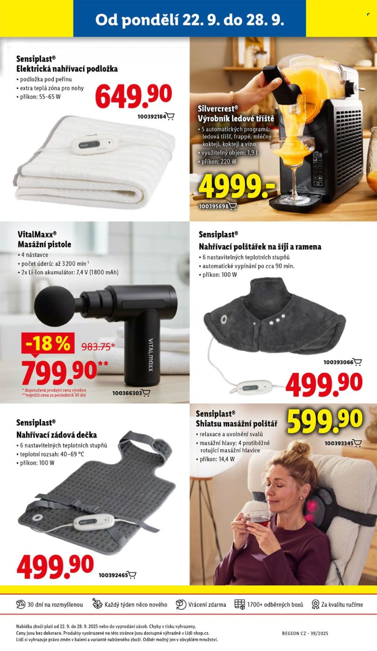 Leták Lidl - 22.9.2025 - 27.9.2025. Strana 21