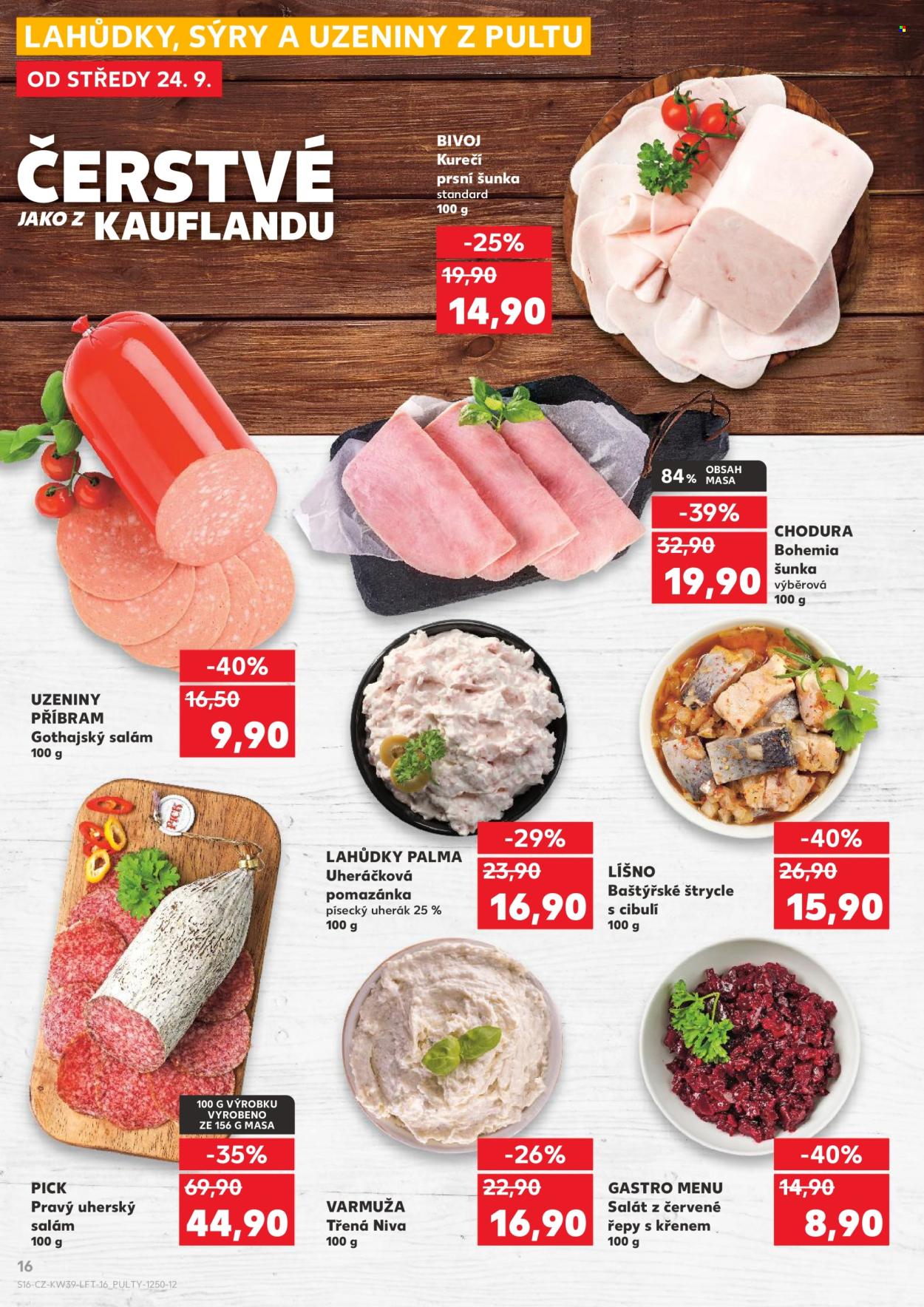 Leták Kaufland - 24.9.2025 - 30.9.2025. Strana 16