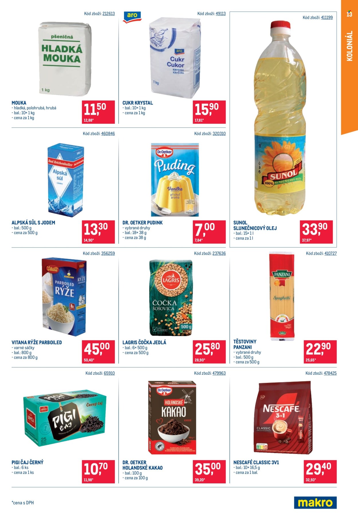 Leták MAKRO - 24.9.2025 - 7.10.2025. Strana 13
