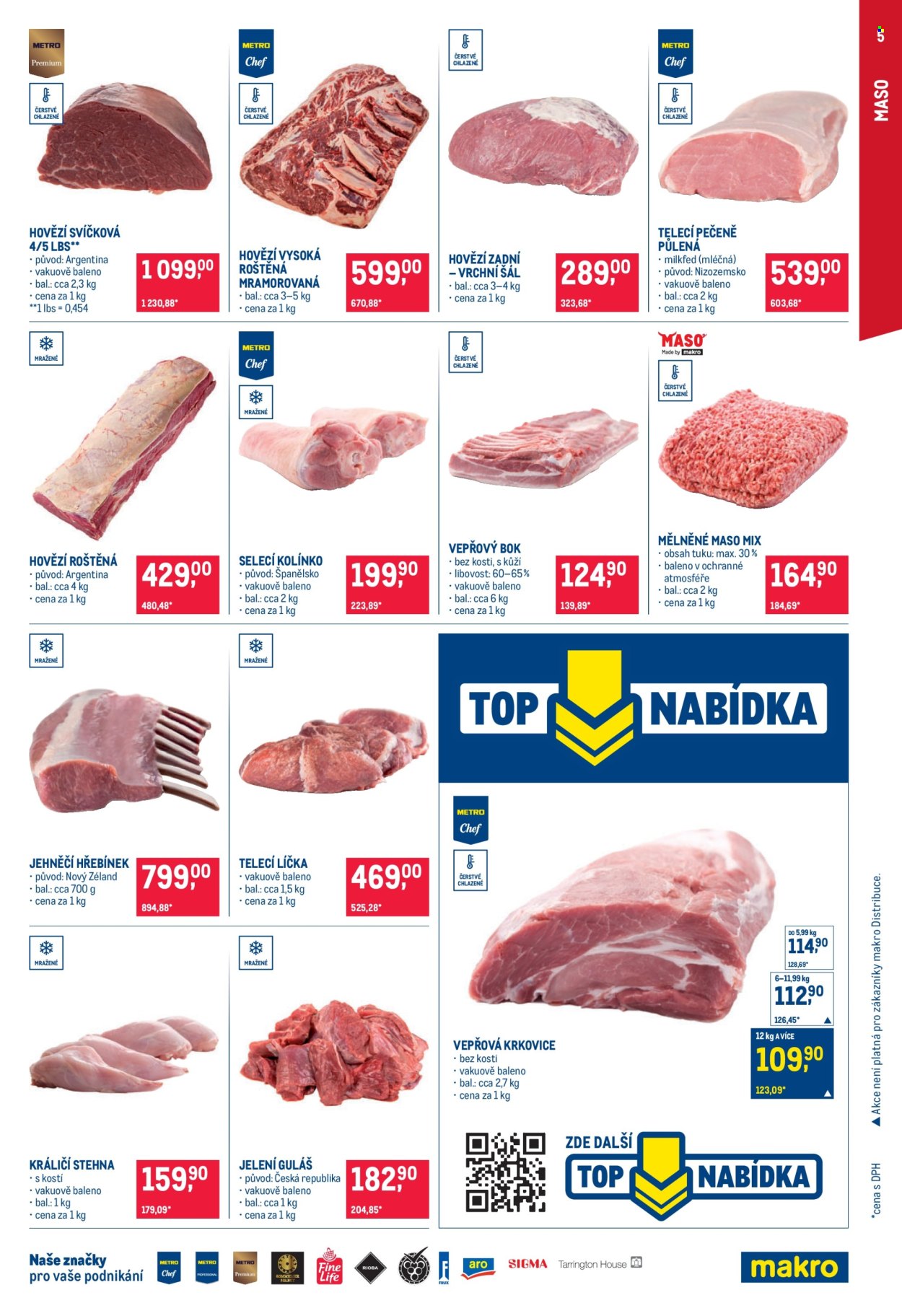 Leták MAKRO - 24.9.2025 - 7.10.2025. Strana 5