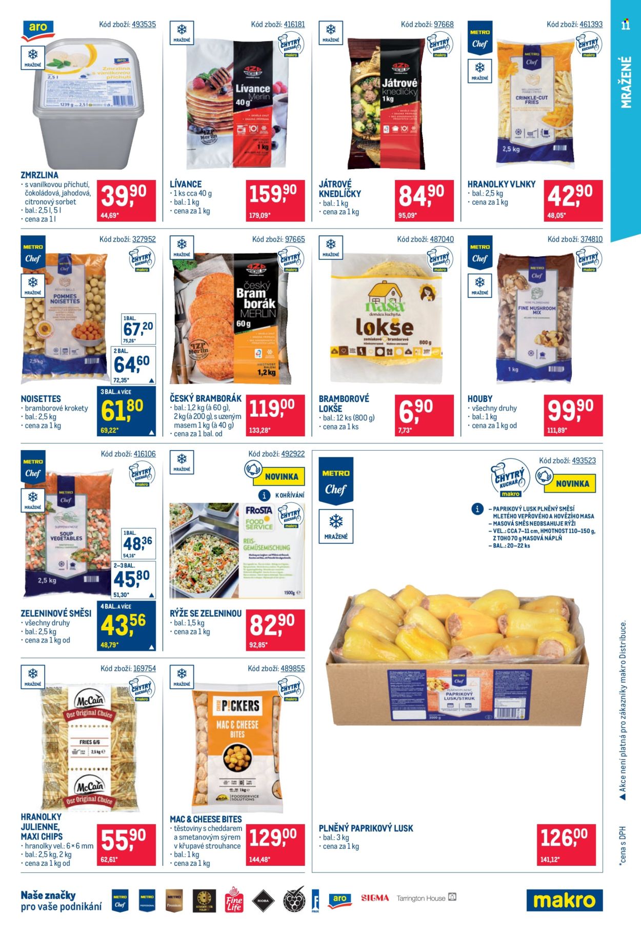 Leták MAKRO - 24.9.2025 - 7.10.2025. Strana 11